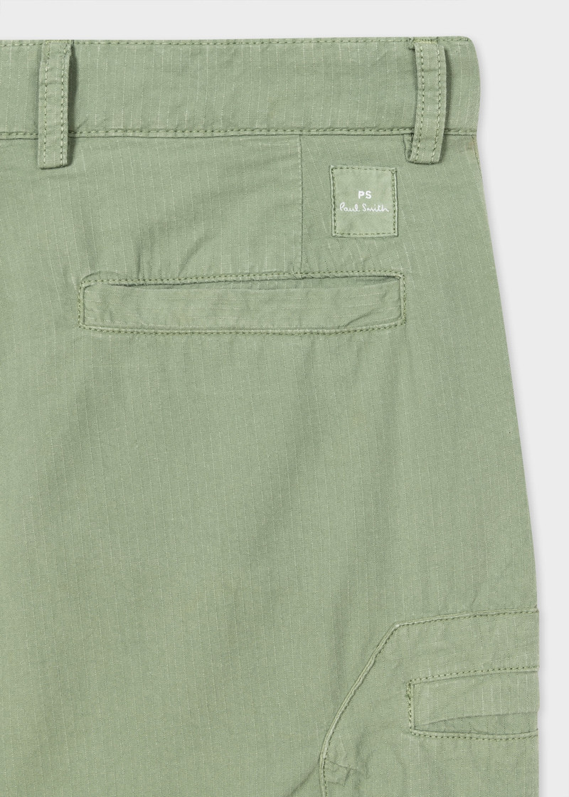 Paul Smith Cotton-Blend Ripstop Cargo Shorts outlook