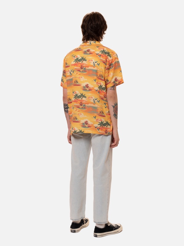 Arvid Hawaii Shirt Sunflower - 4