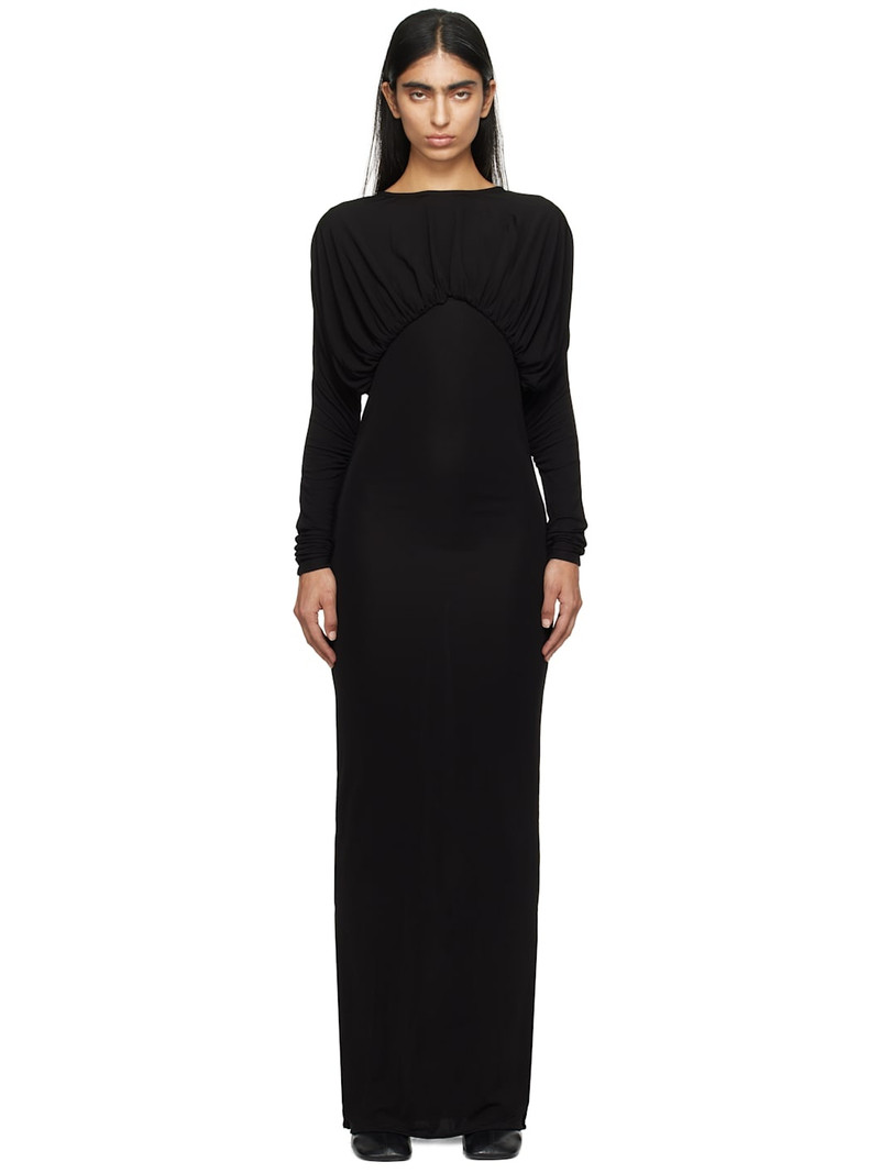 Black Vernest Maxi Dress 1