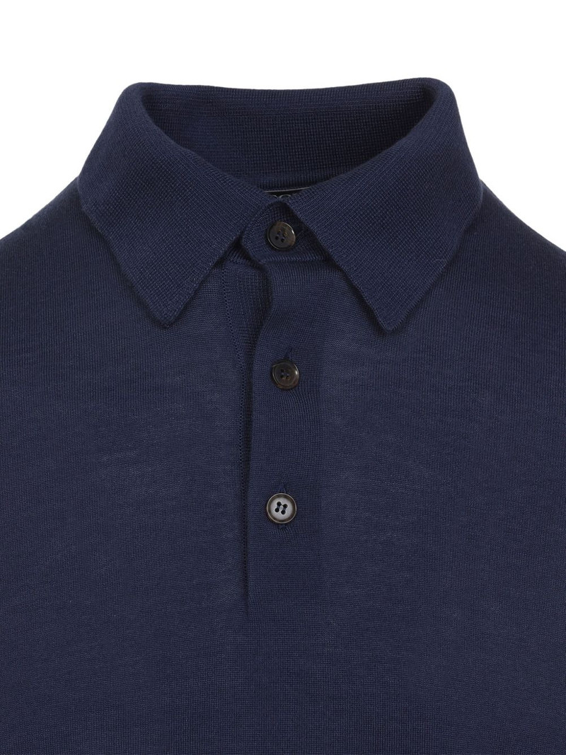 buttoned long-sleeve polo shirt 3
