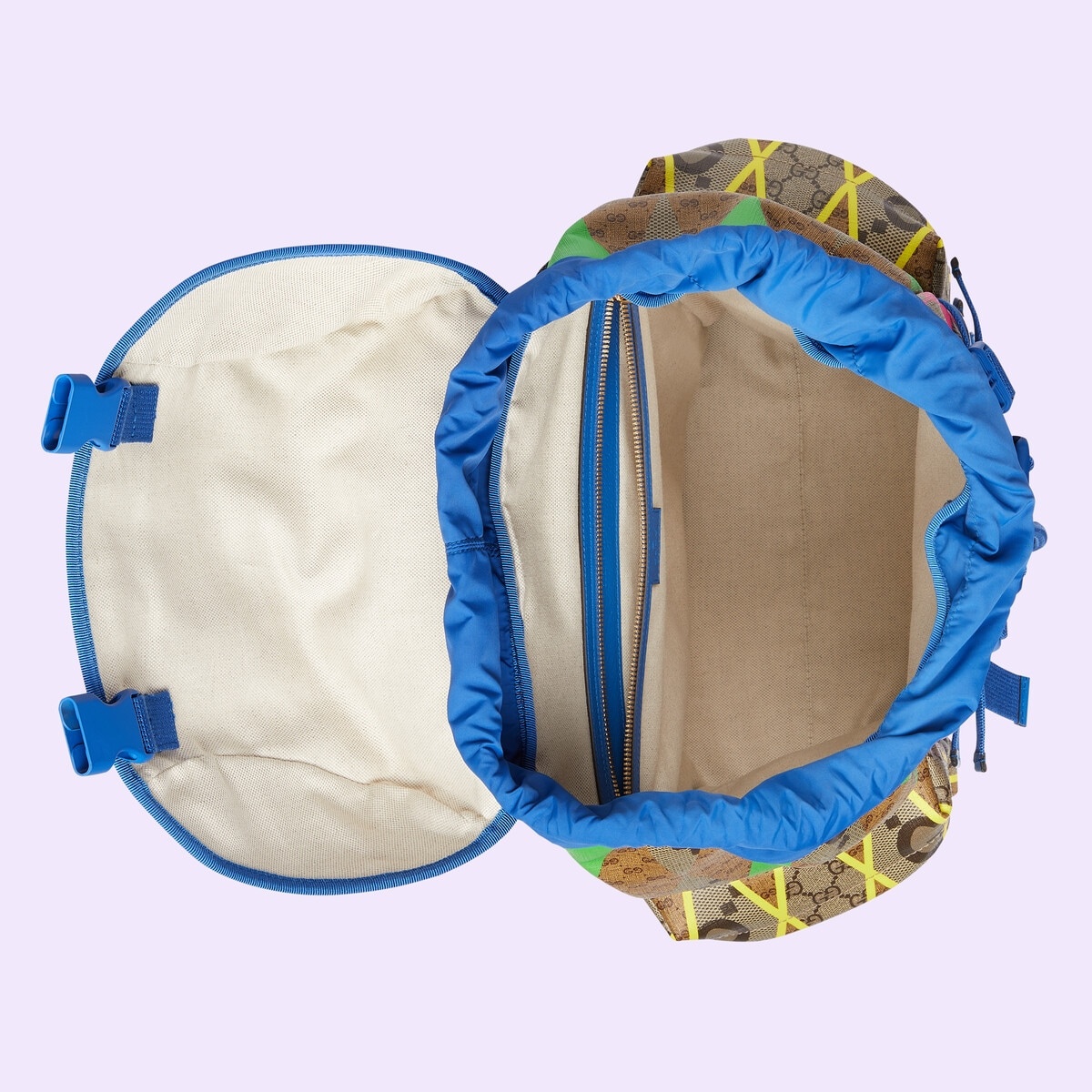 GG rhombus print backpack - 7