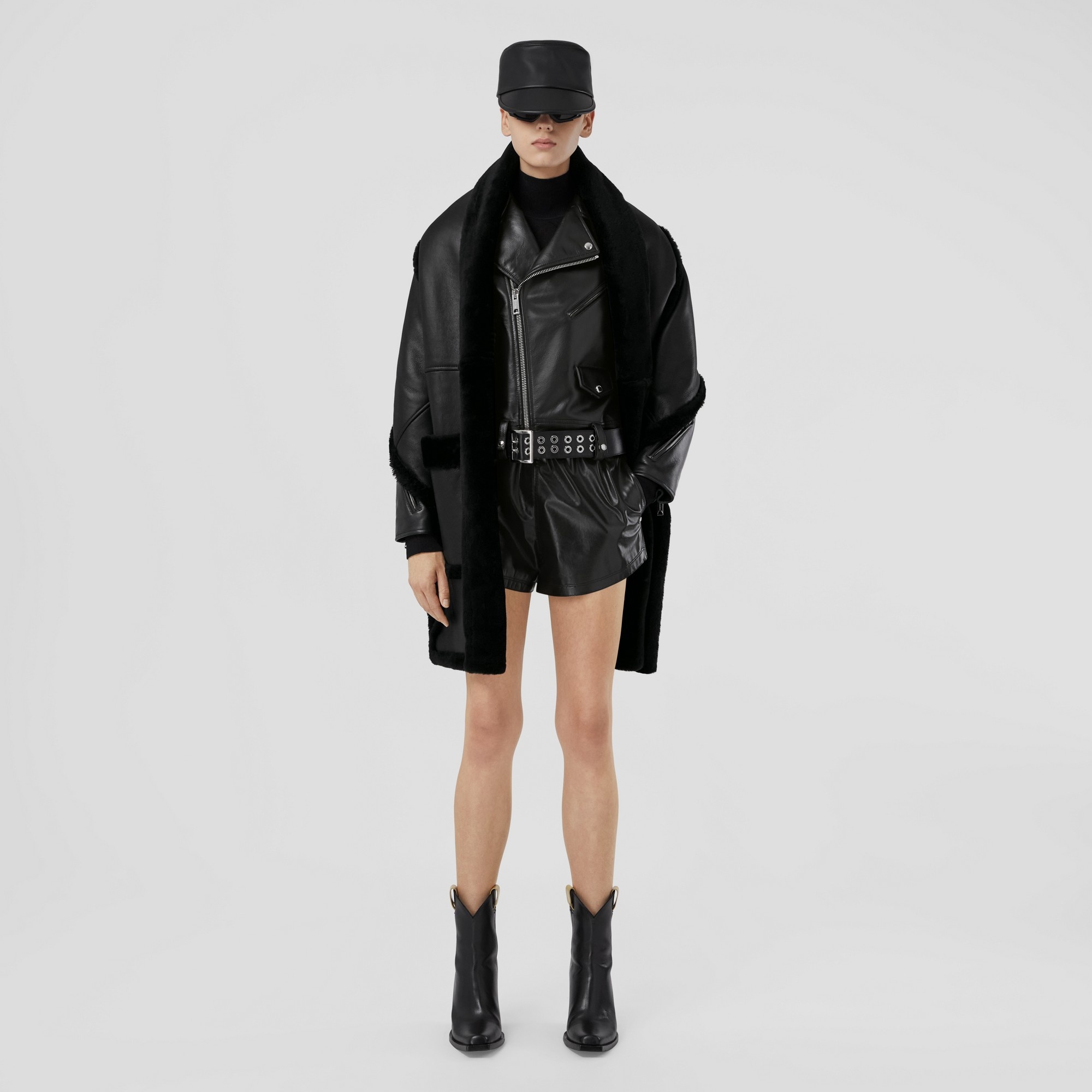 Shearling Cape - 2