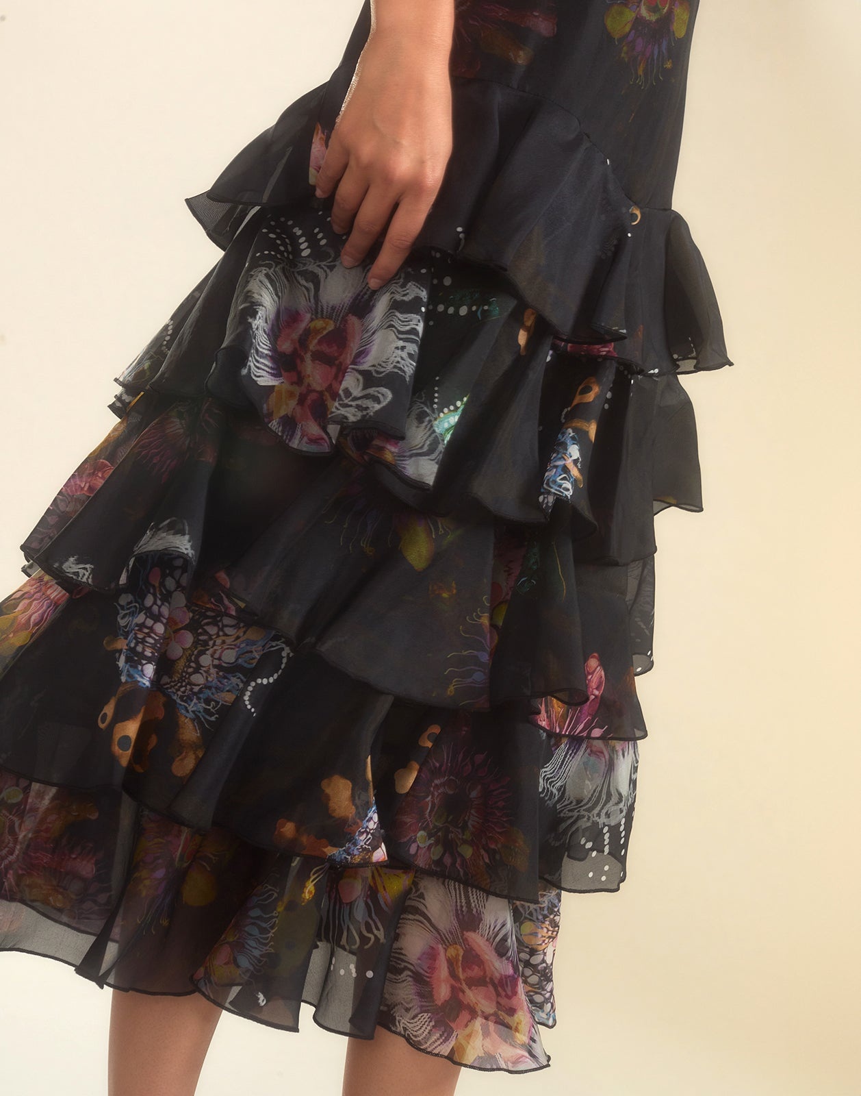 Prim Silk Organza Skirt - 7