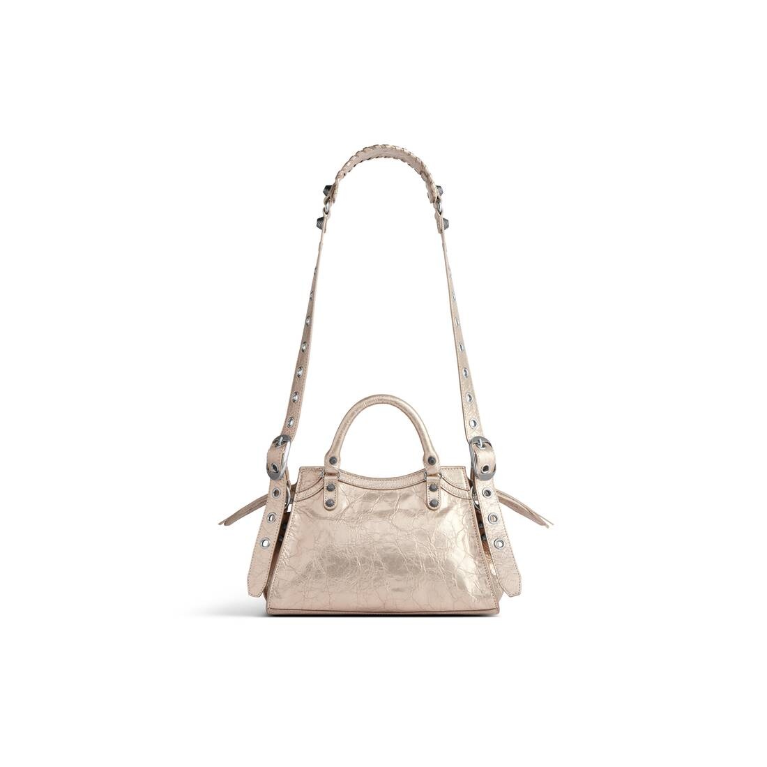 Women's Neo Cagole Xs Handbag Metallized  in Beige - 4