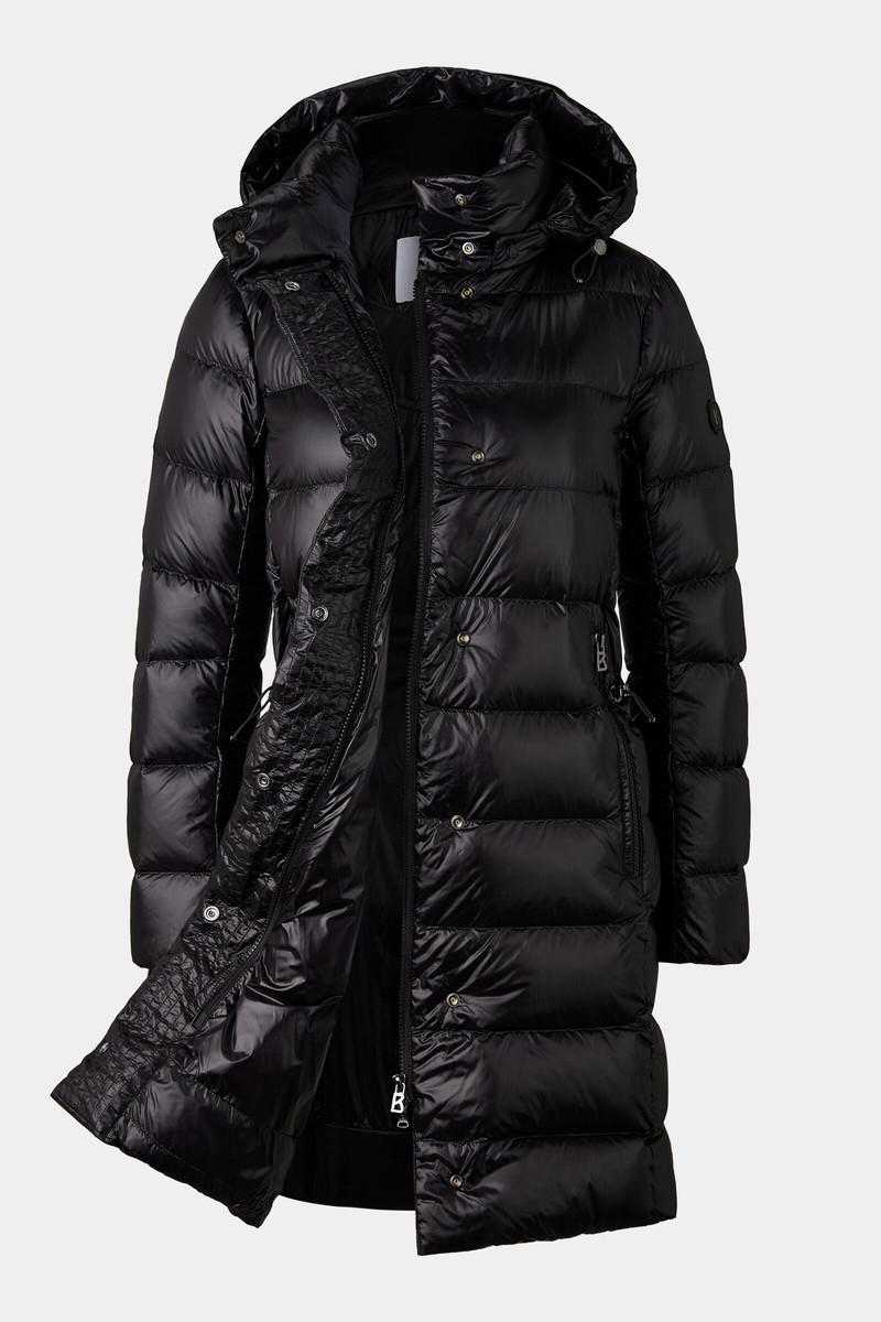 Lynn Down coat in Black 2
