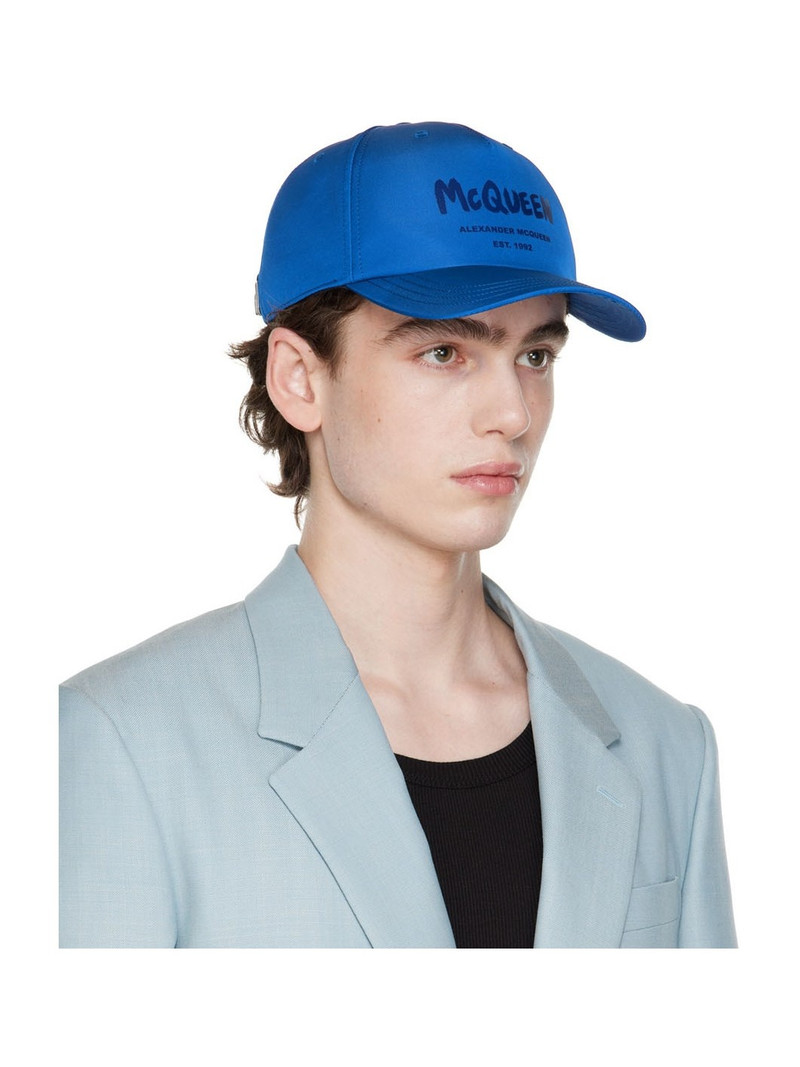 Alexander McQueen 로고 인쇄 야구 모자 outlook