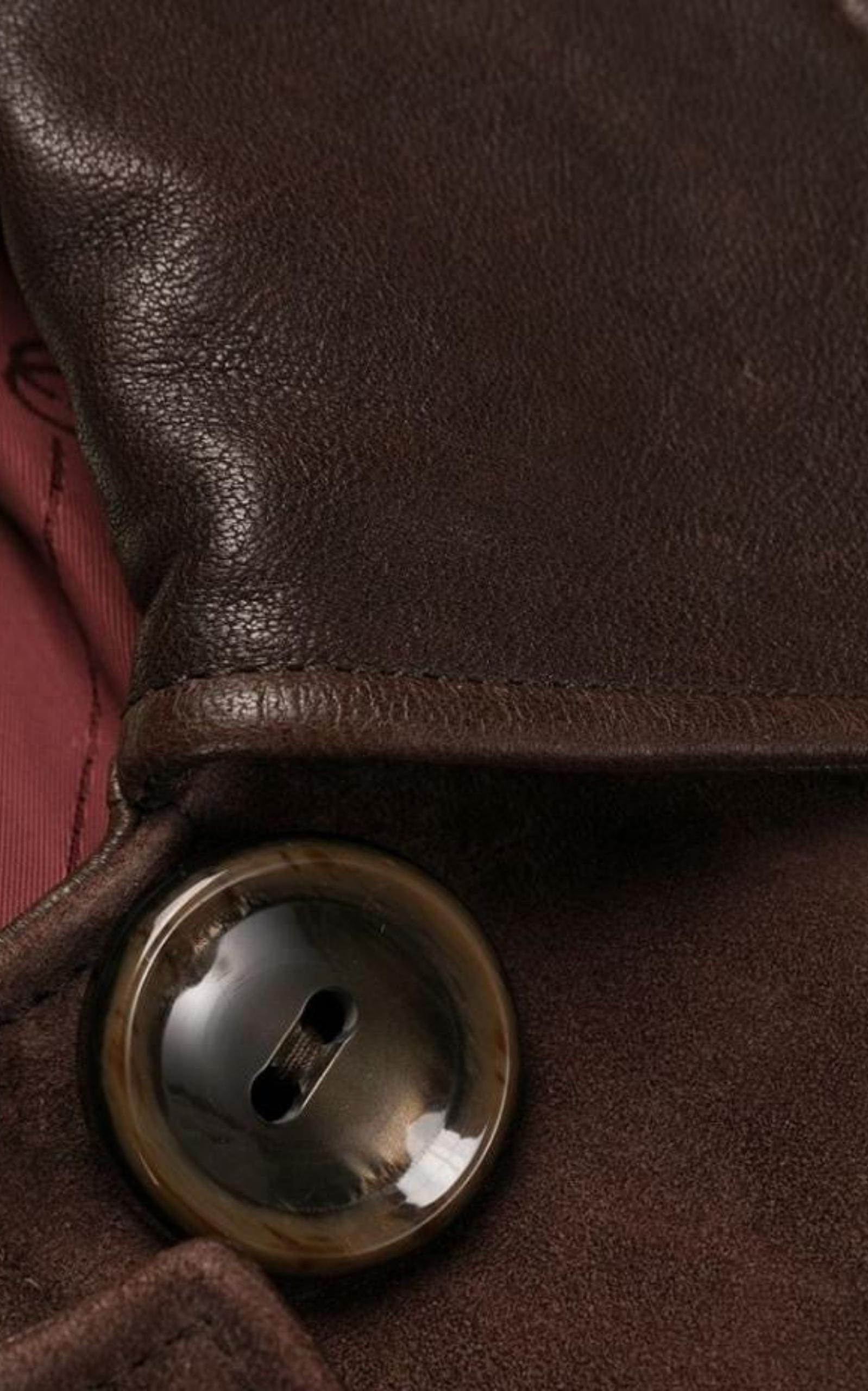 GG-logo Leather And Suede Cape - 6