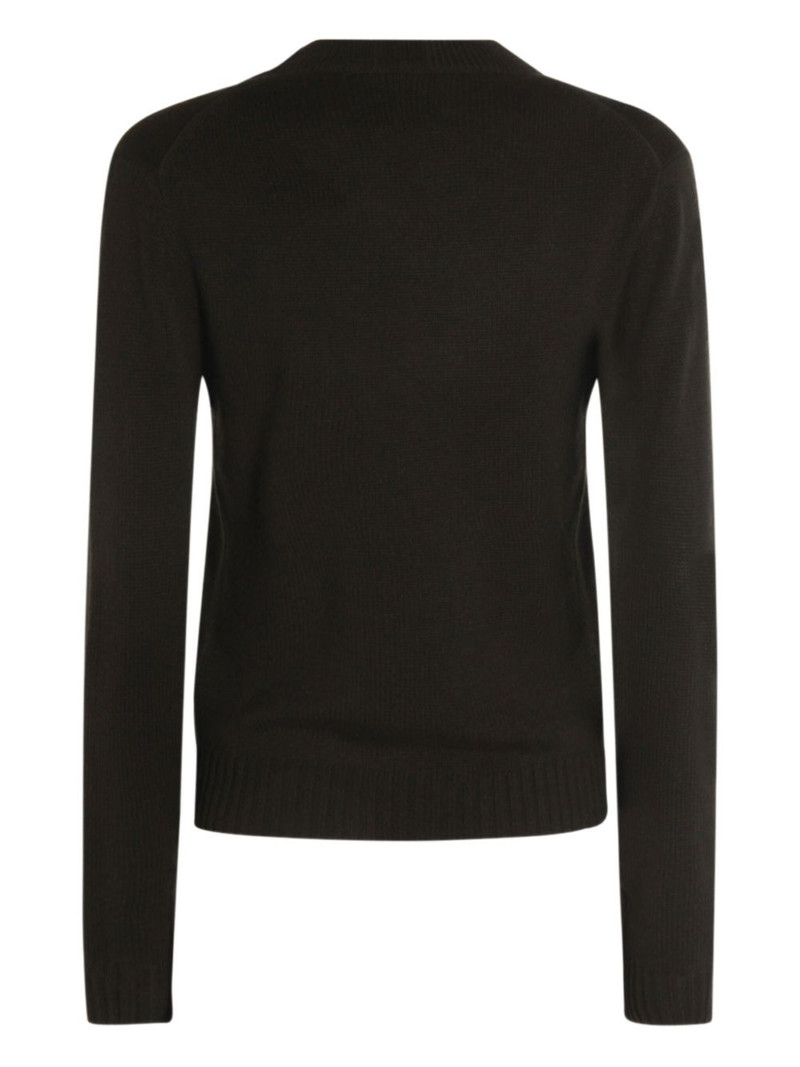 Allude crew-neck sweater outlook