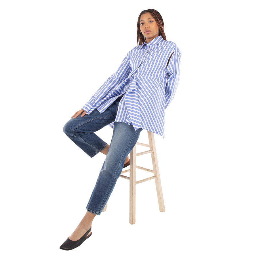 JW Anderson Cropped Straight-Leg Jeans - 4
