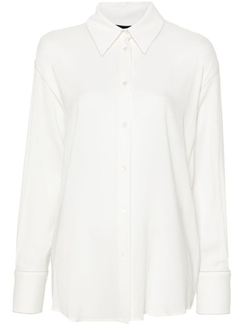 button-up georgette shirt 1