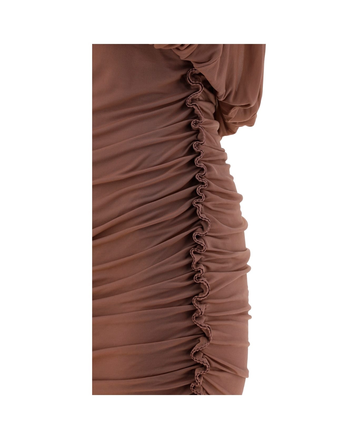 Pink Cupro Dress - 3
