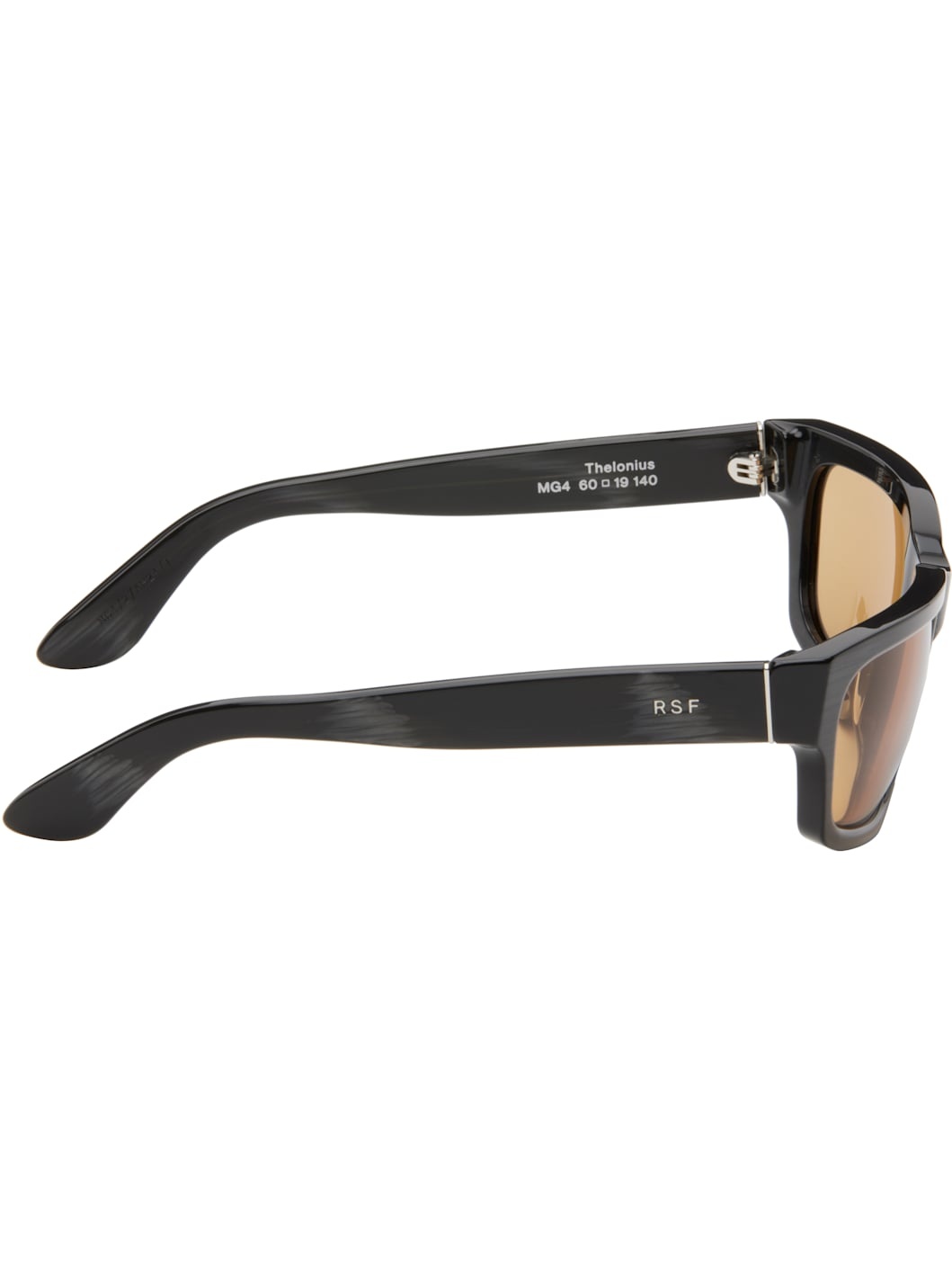 Black & Gray Thelonius Sunglasses - 2
