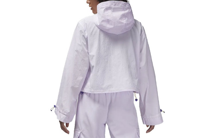 (WMNS) Air Jordan Sport Lightweight Jacket 'Purple' DX0456-509 - 3