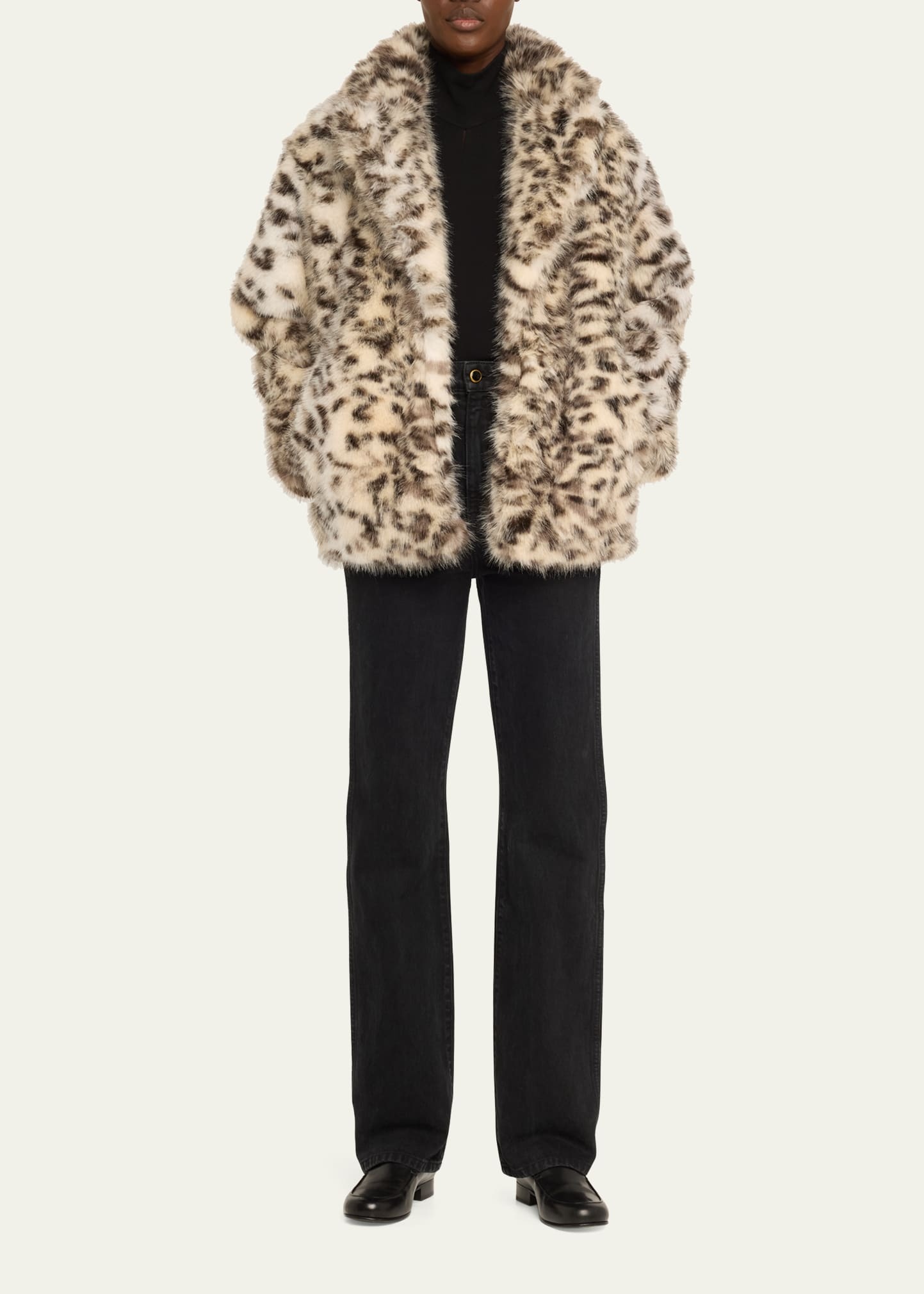 Leopard Faux-Fur Coat - 2