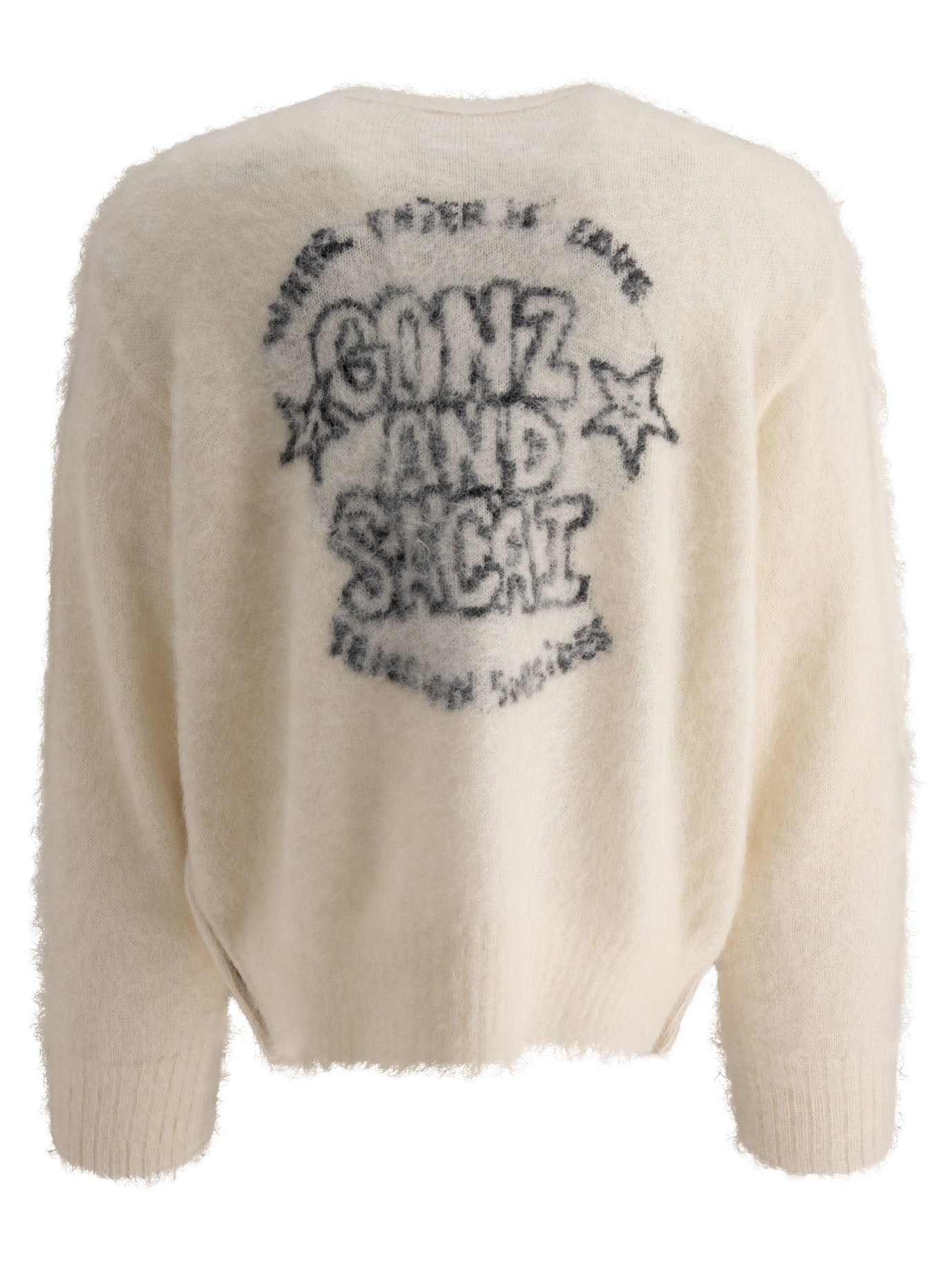 Sacai "gonz Mohair Knit" Cardigan - 2