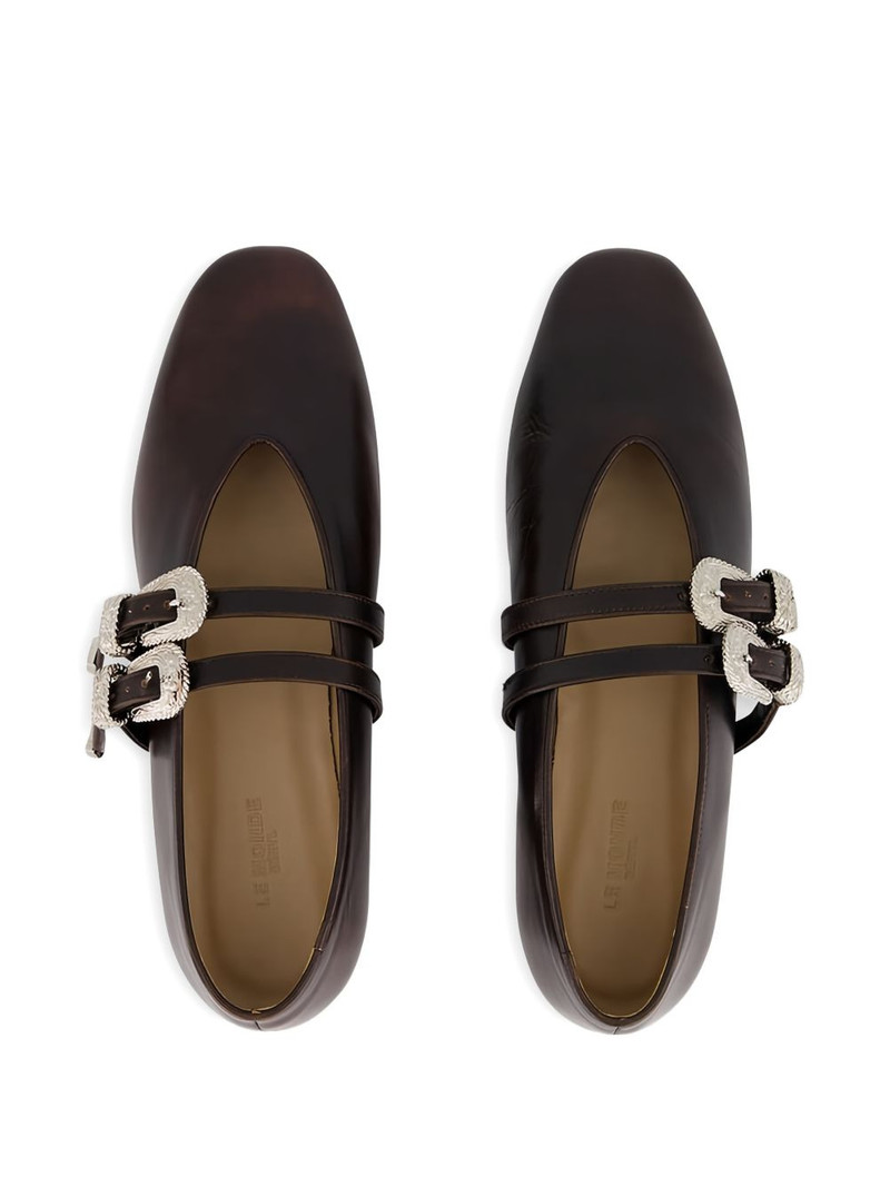 Claudia leather ballet flats 5