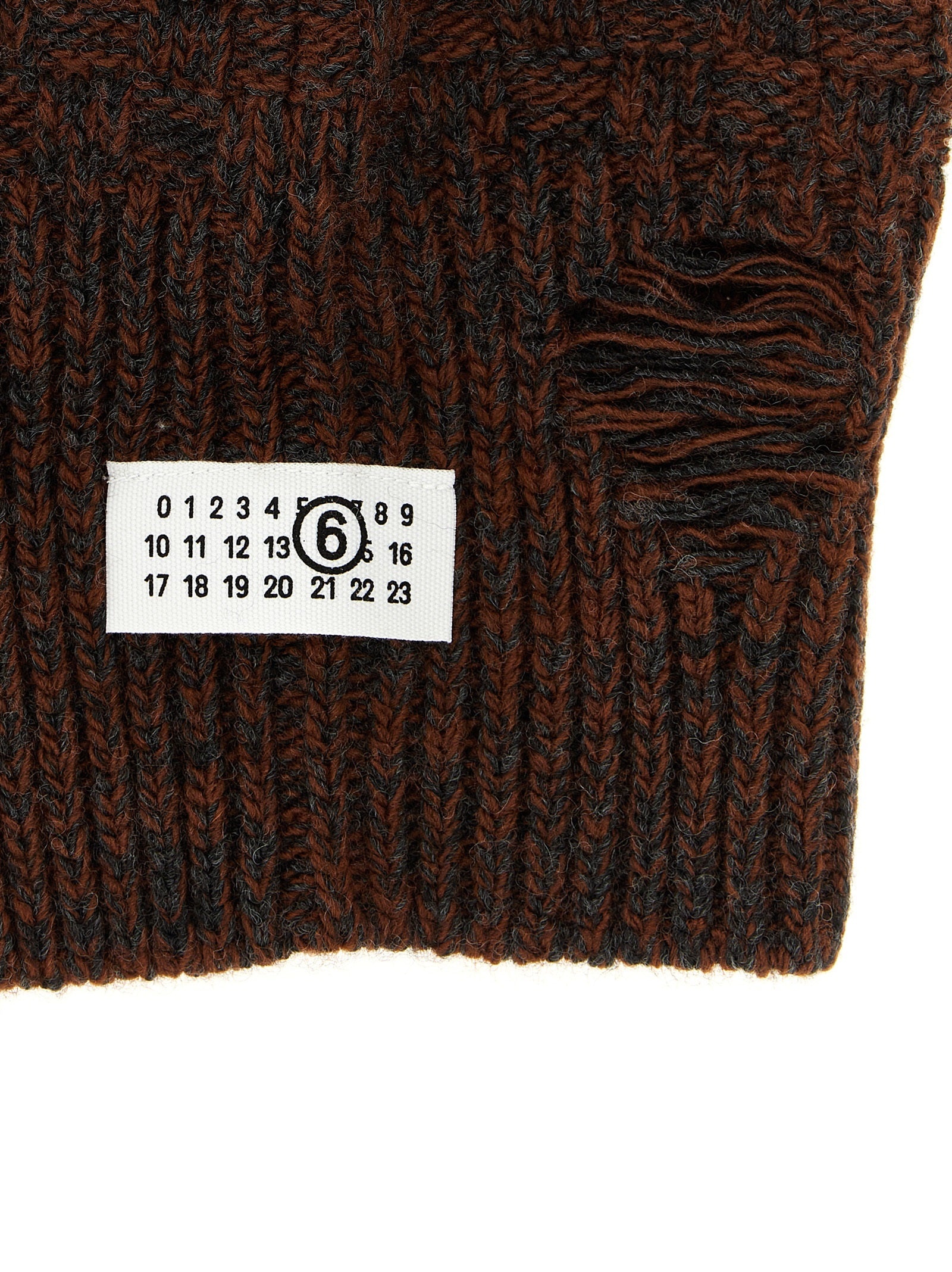 Distressed Wool Balaclava Hats Multicolor - 4