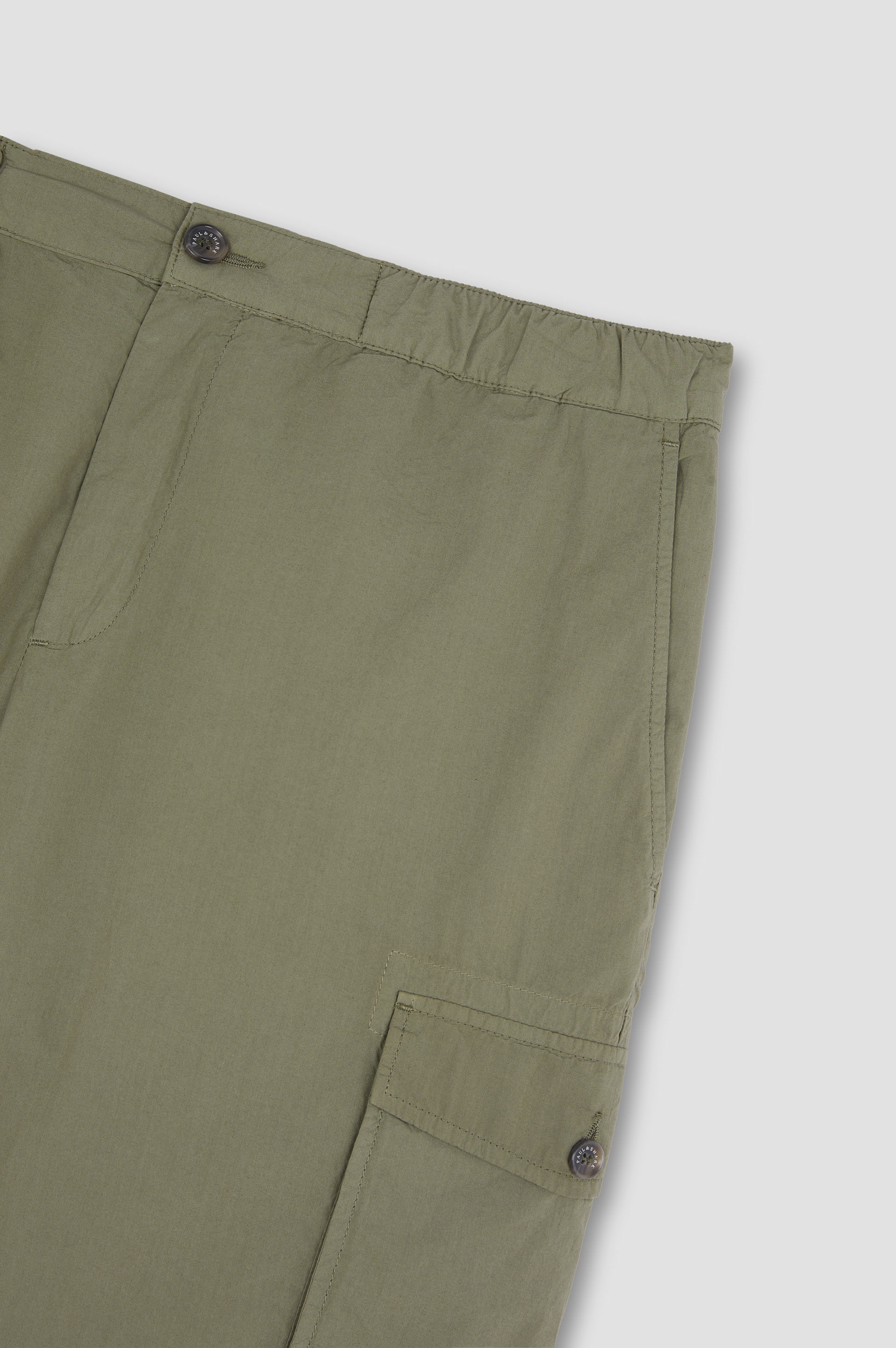 CARGO BERMUDA IN ULTRALIGHT POPLIN COTTON - 5