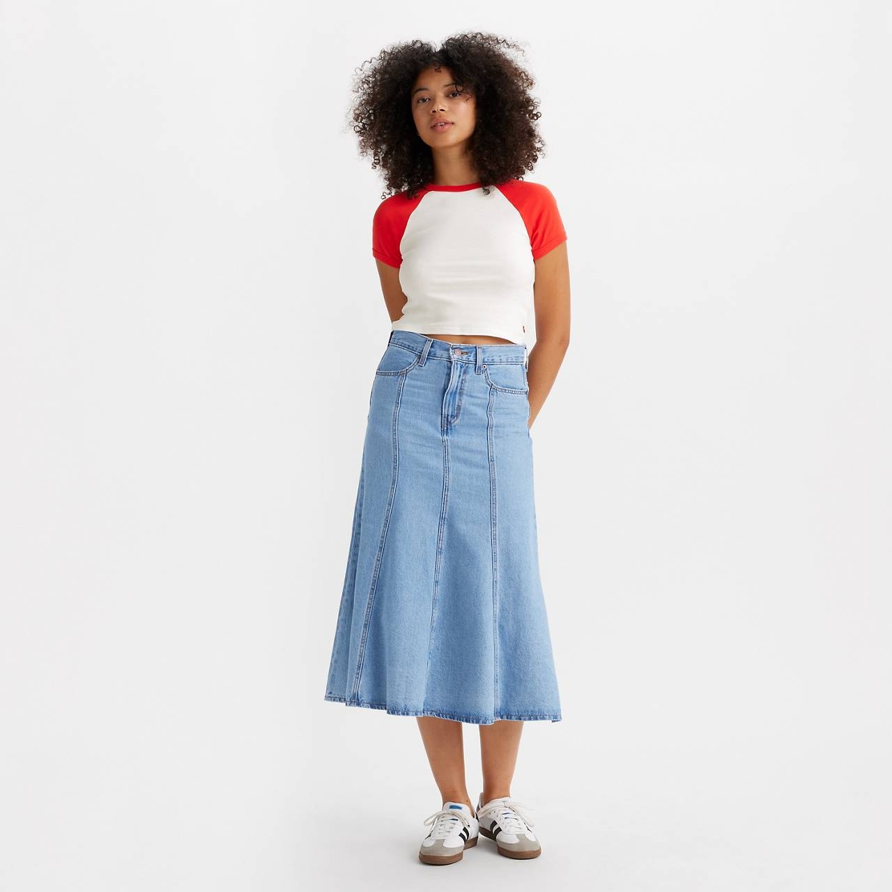 FIT AND FLARE SKIRT - 2
