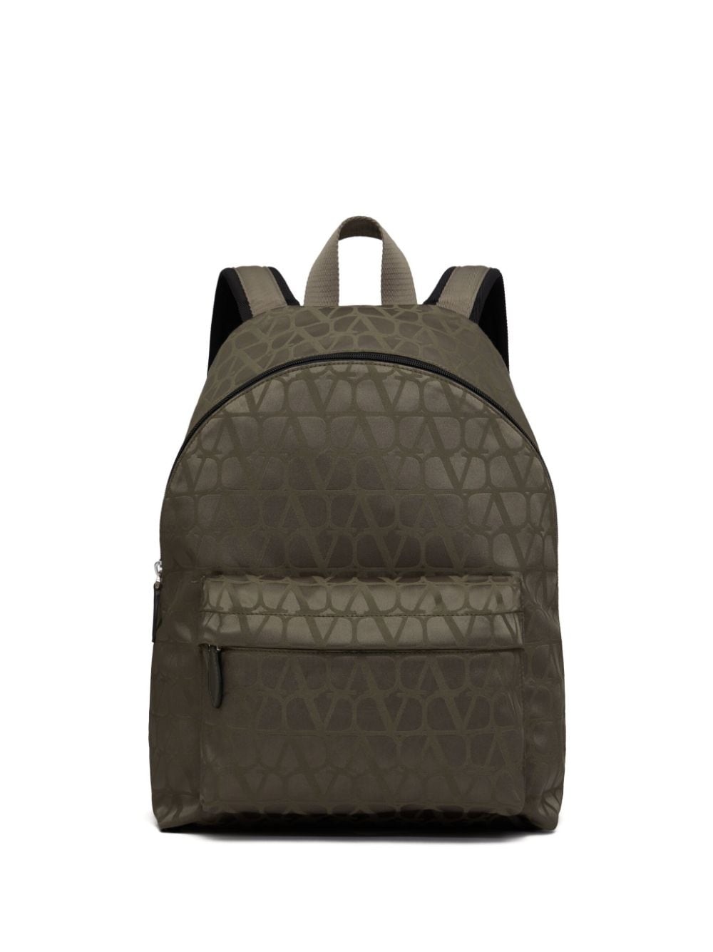 Toile Iconographe leather-trim backpack - 1