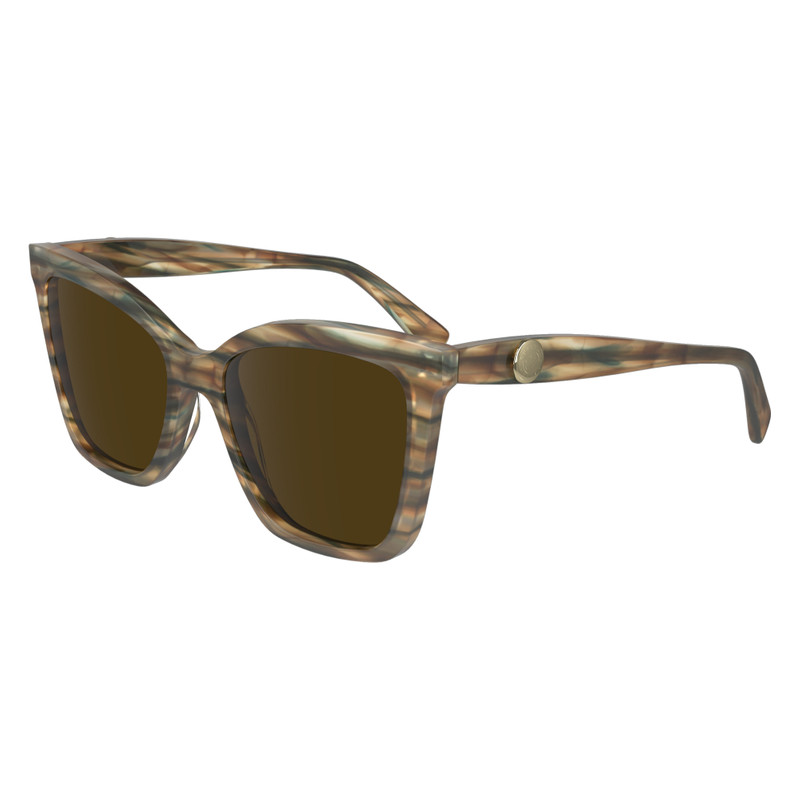 Longchamp Sunglasses Brown/Petrol - OTHER outlook