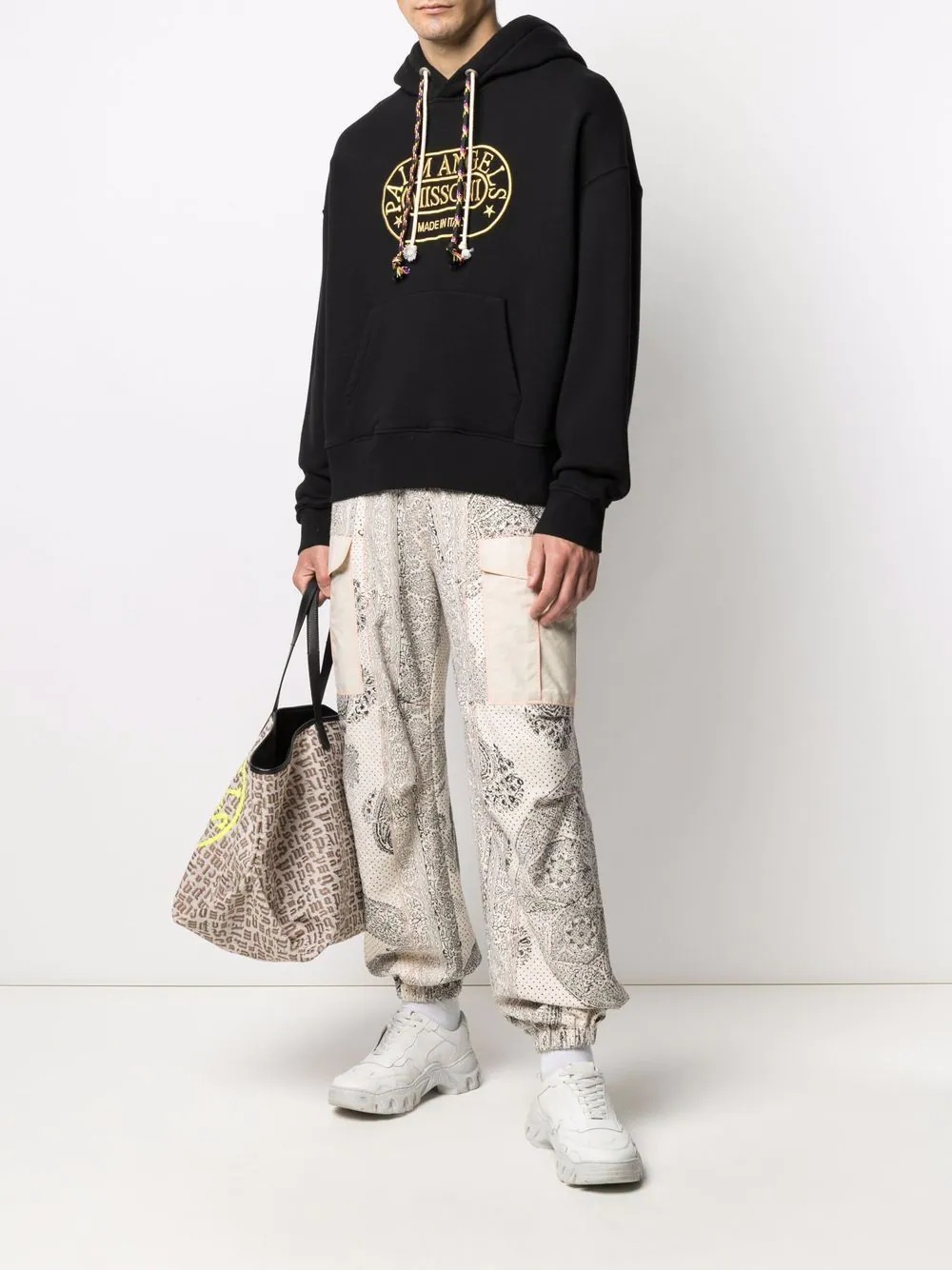 x Missoni Heritage logo-print relaxed hoodie - 2