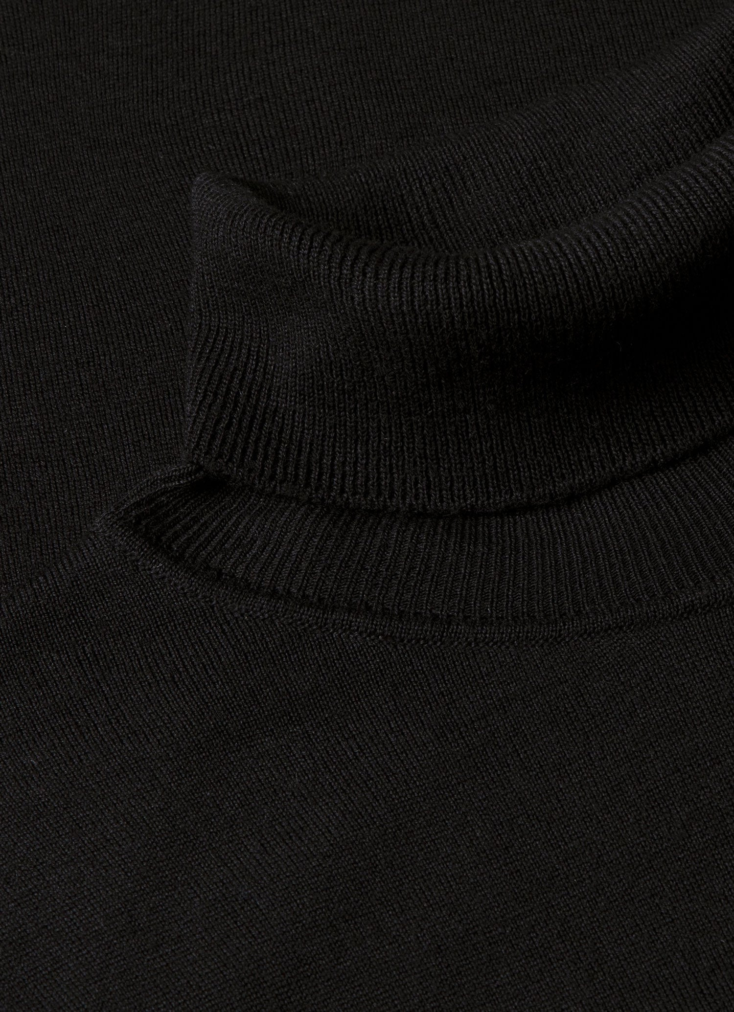 Fine Merino Wool Roll Neck - 4