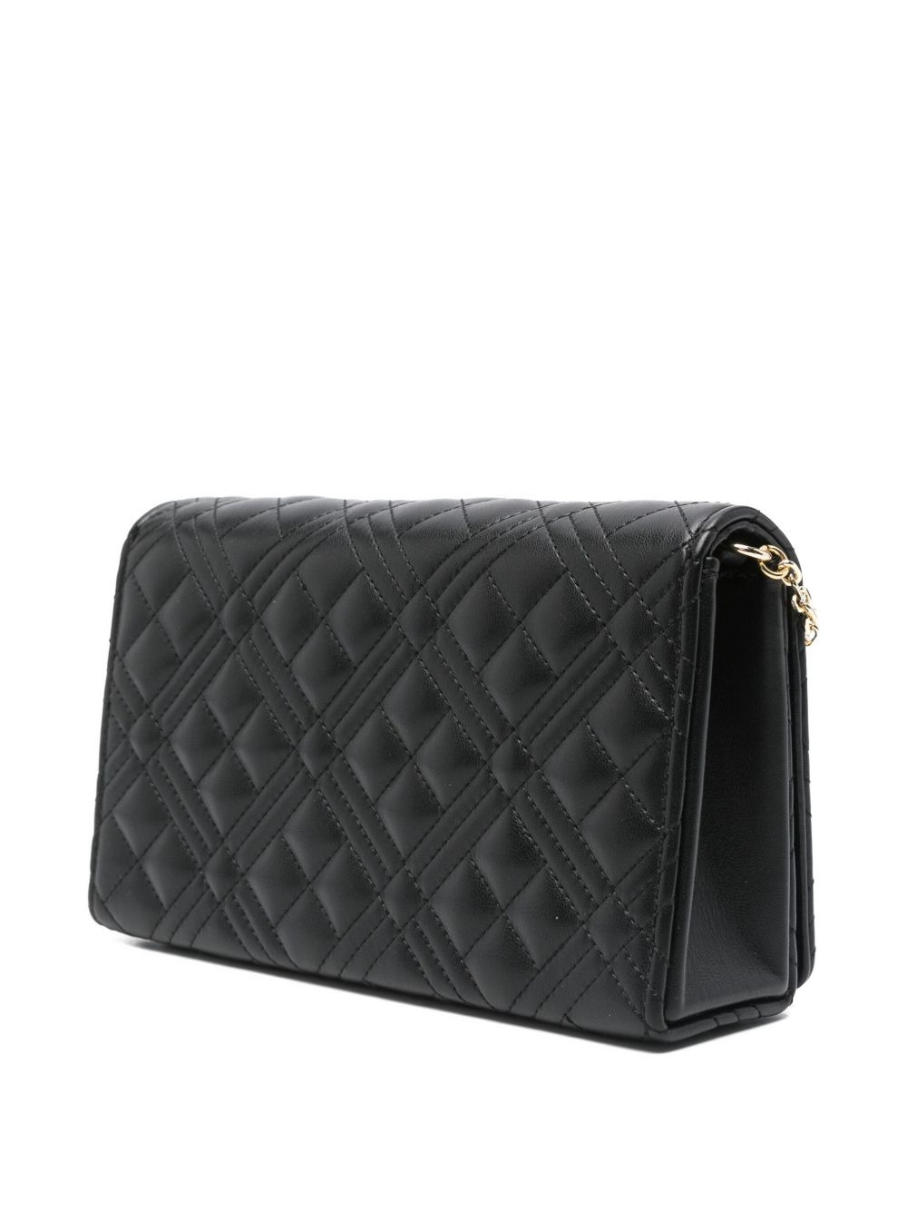 quilted chain cross body bag - 3