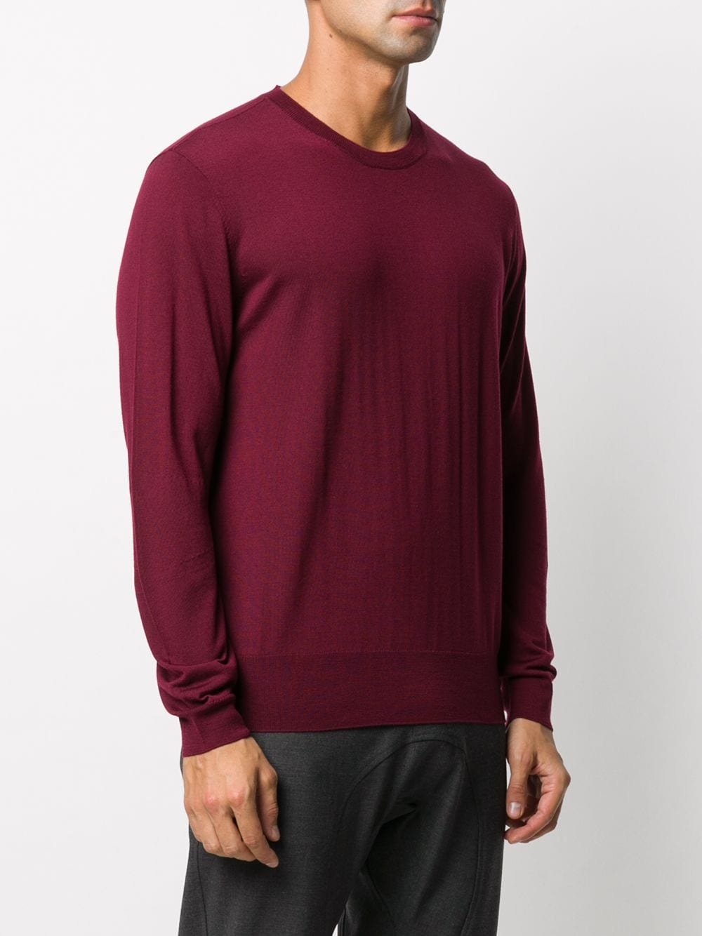 crewneck knit jumper - 3