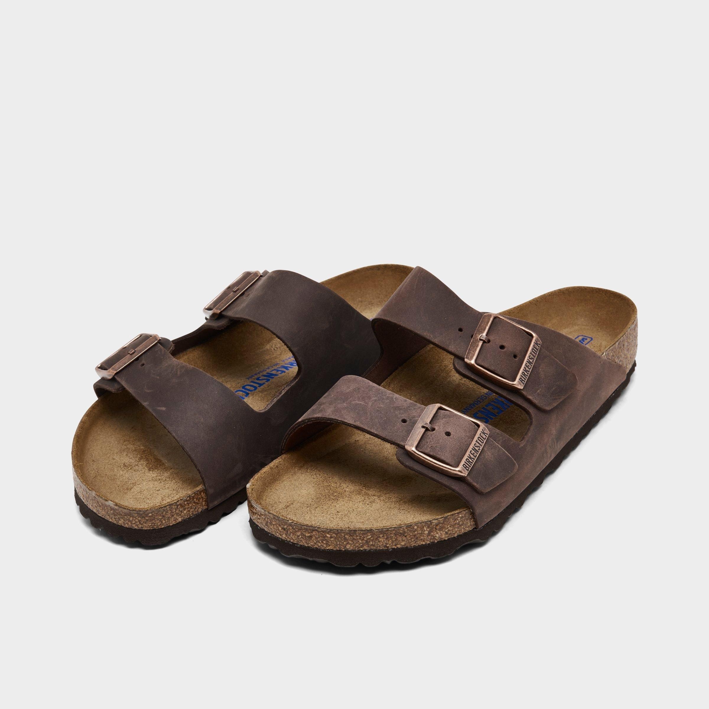 MEN'S BIRKENSTOCK ARIZONA OILED LEATHER SANDALS - 2