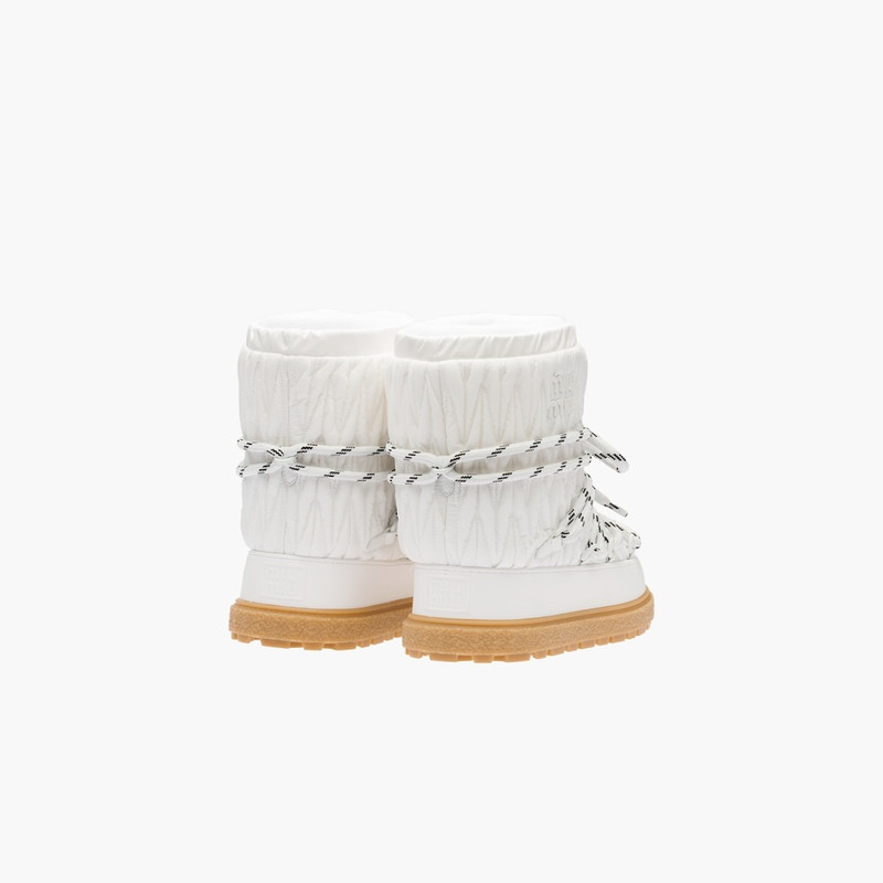 Recycled nylon après-ski ankle boots 3