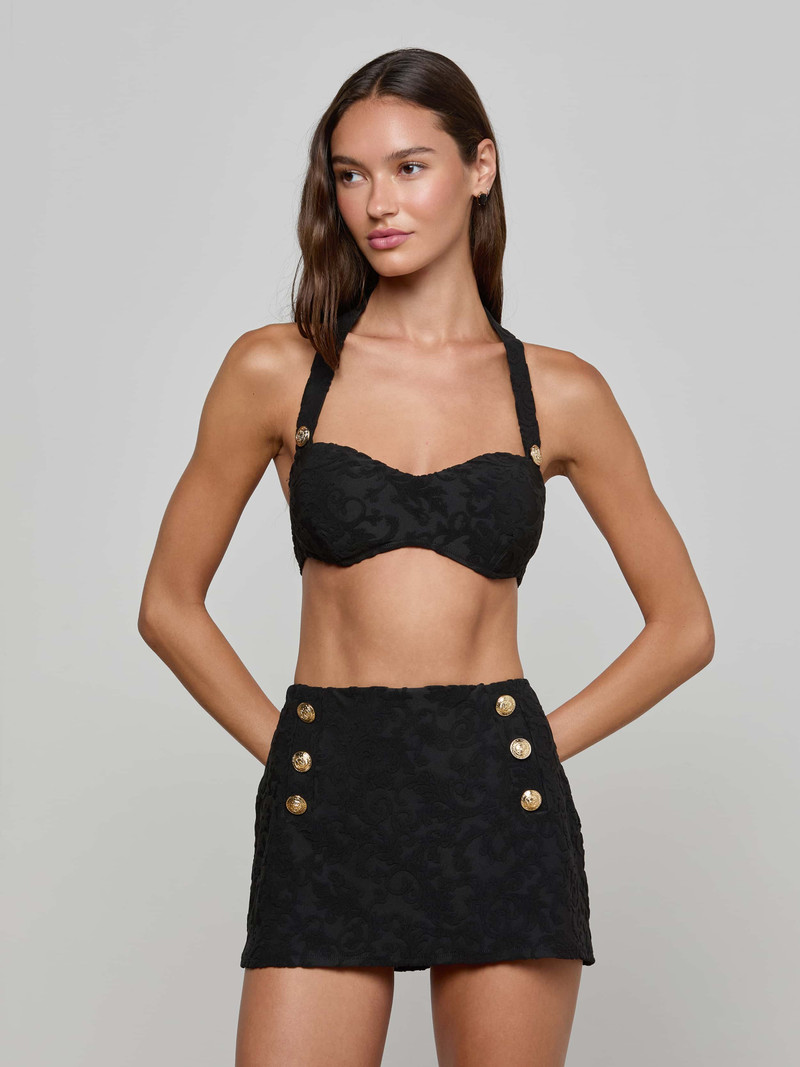 L'AGENCE Coco Swim Skirt outlook