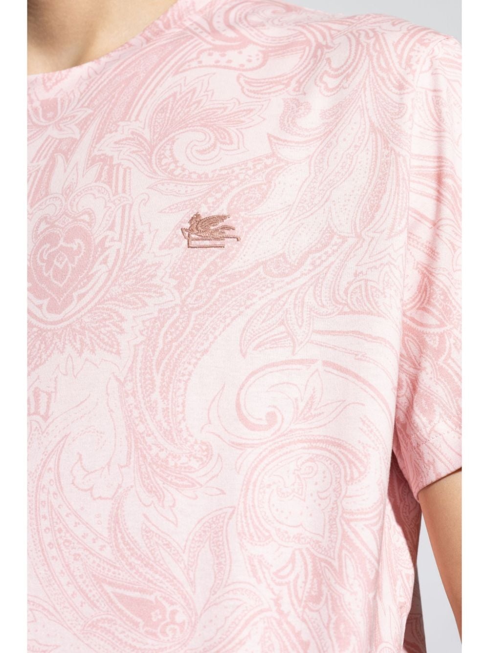 paisley-print T-shirt - 5