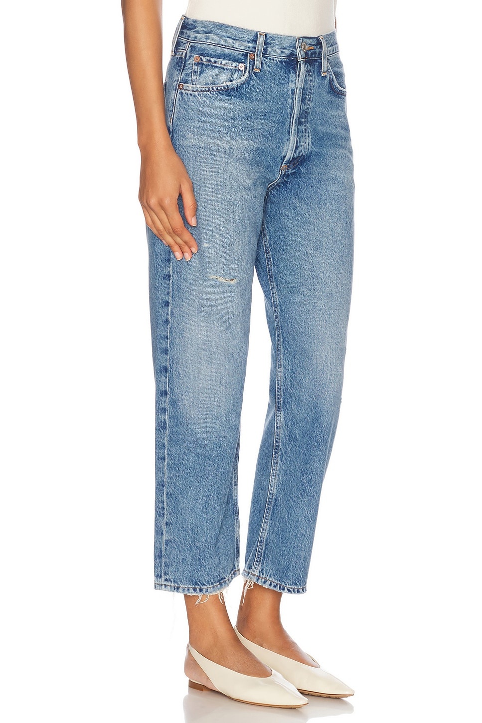 90s Crop Loose Straight - 2