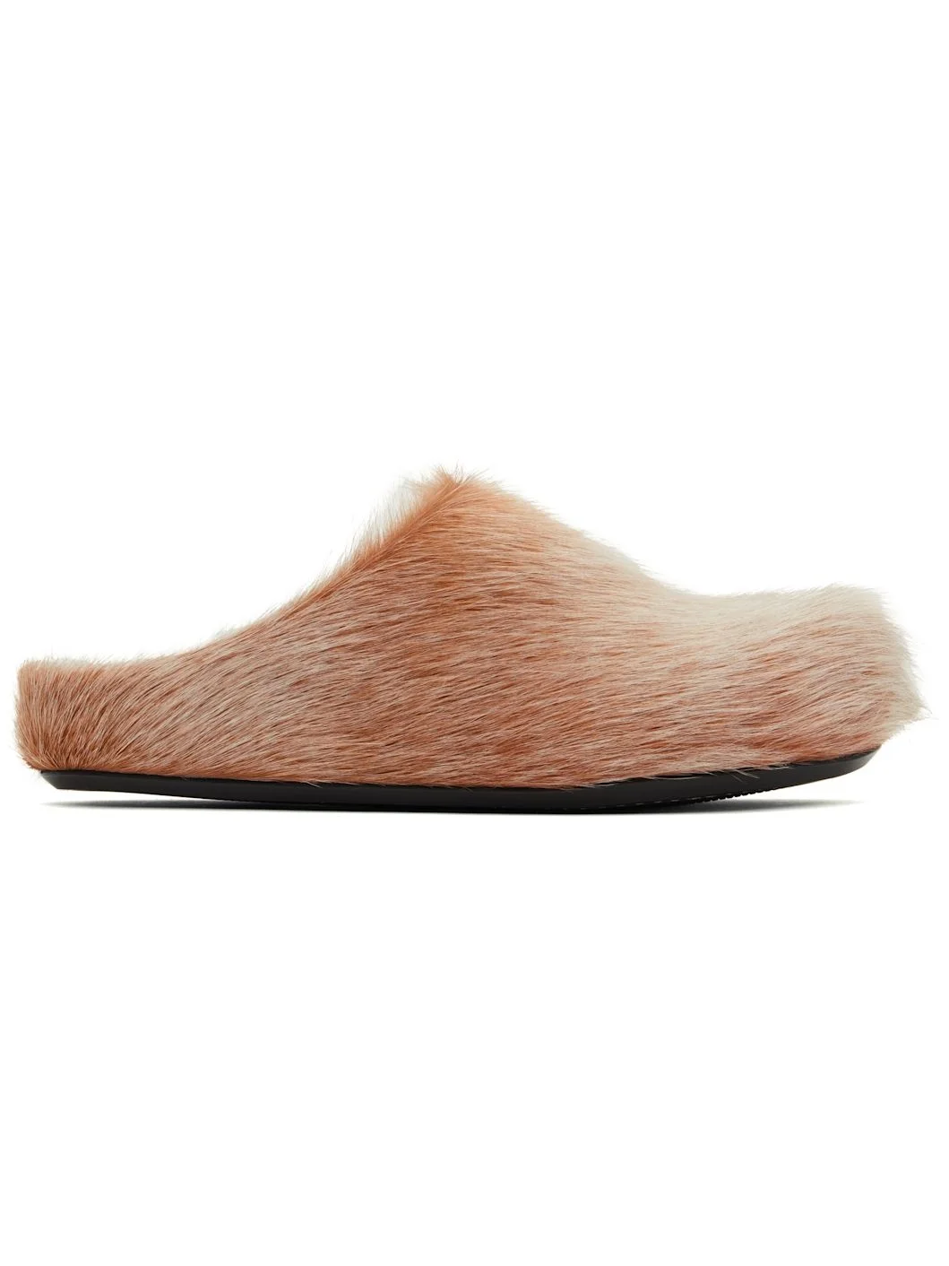 Off-White & Orange Fussbett Sabot Slip-on Loafers - 1