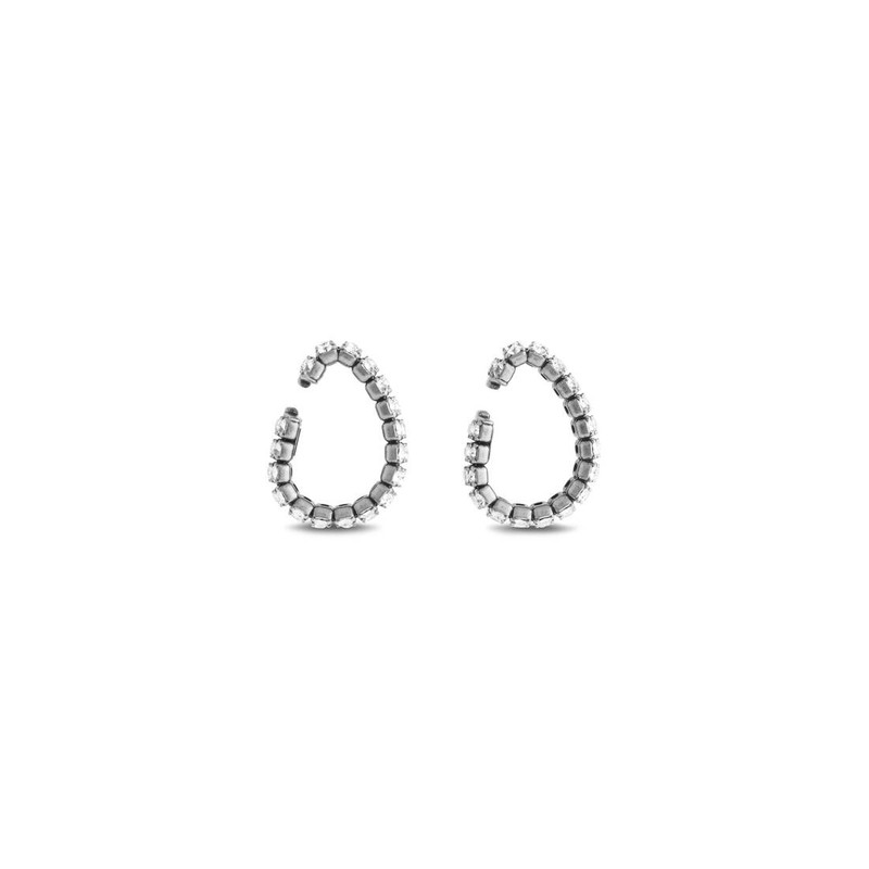 Women's Glam Ear Cuffs in Antique Silver 3