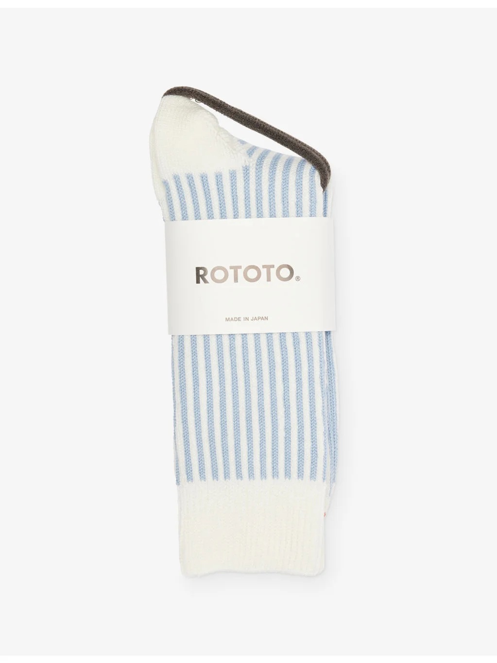 R1586 Striped Cotton-Blend Ankle Socks - 1