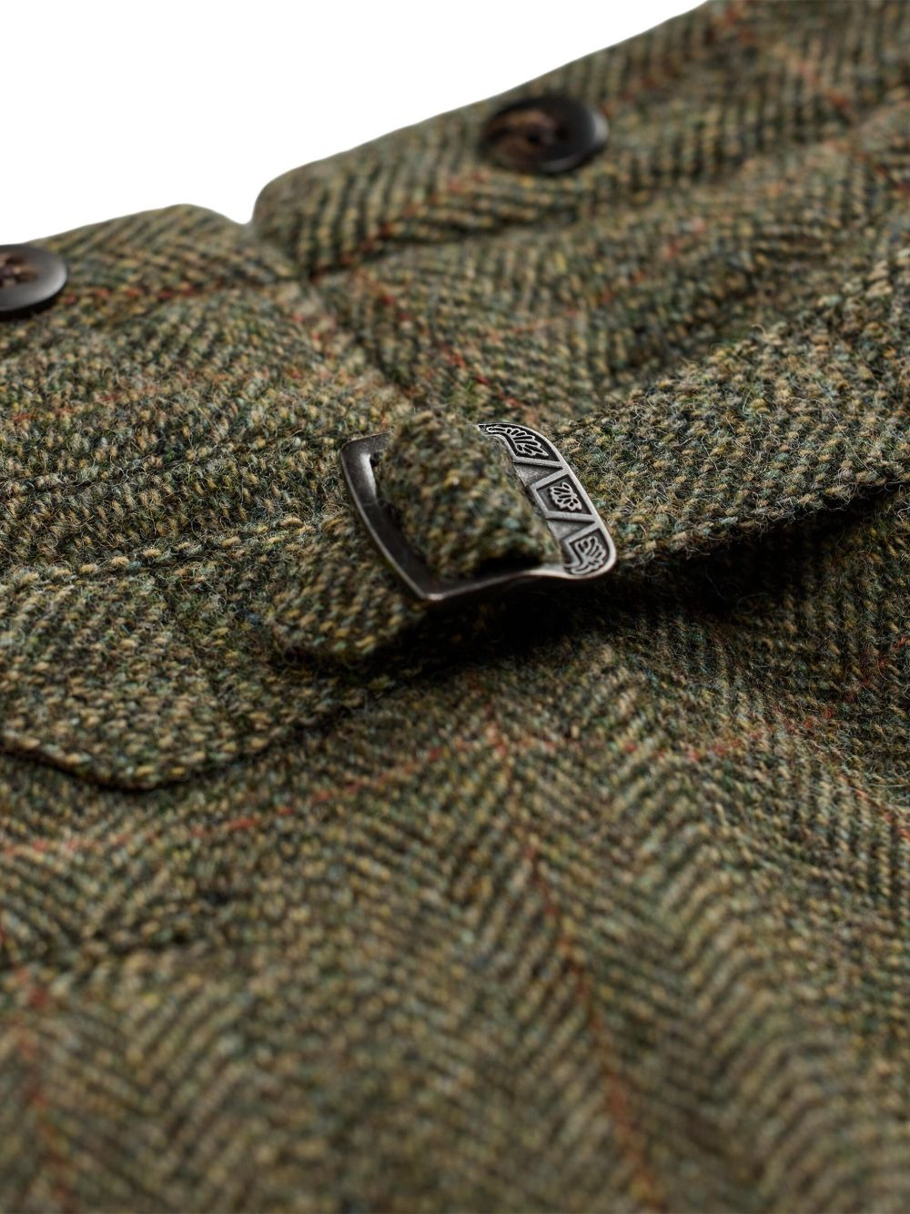 checked tailored trousers - 4