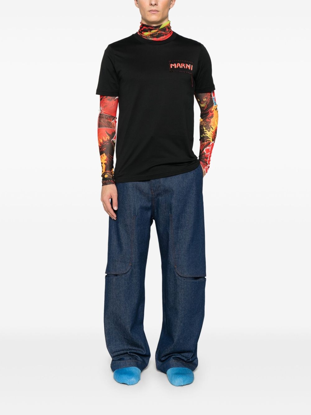cotton jersey T-shirt - 2