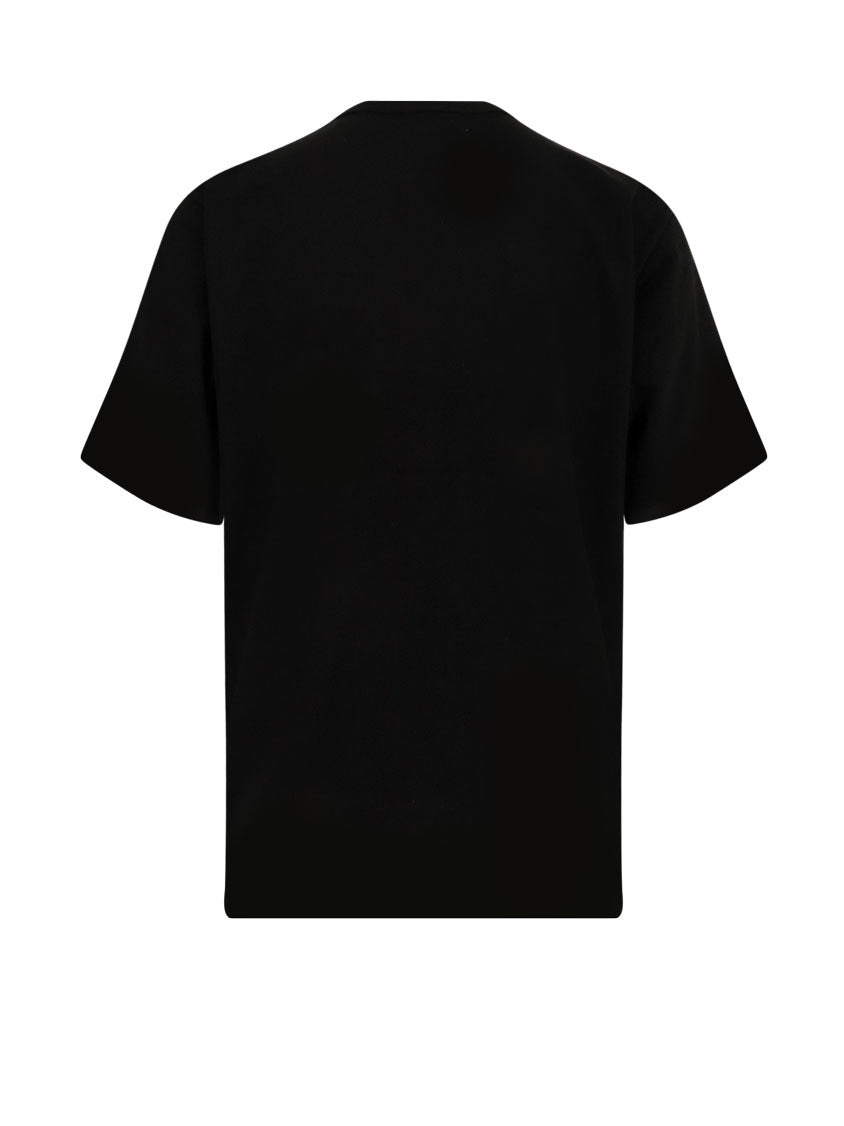 Sacai Cotton T-Shirt With Nylon Inserts - 2
