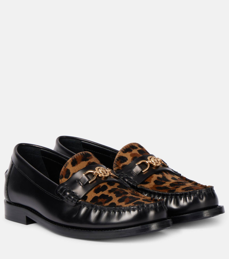 Medusa '95 leopard-print loafers - 1