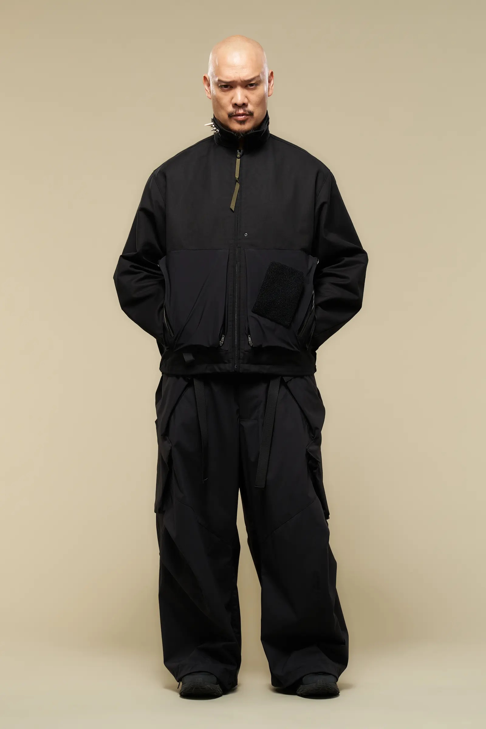 J121A-KI Cotton Jacket Black - 6