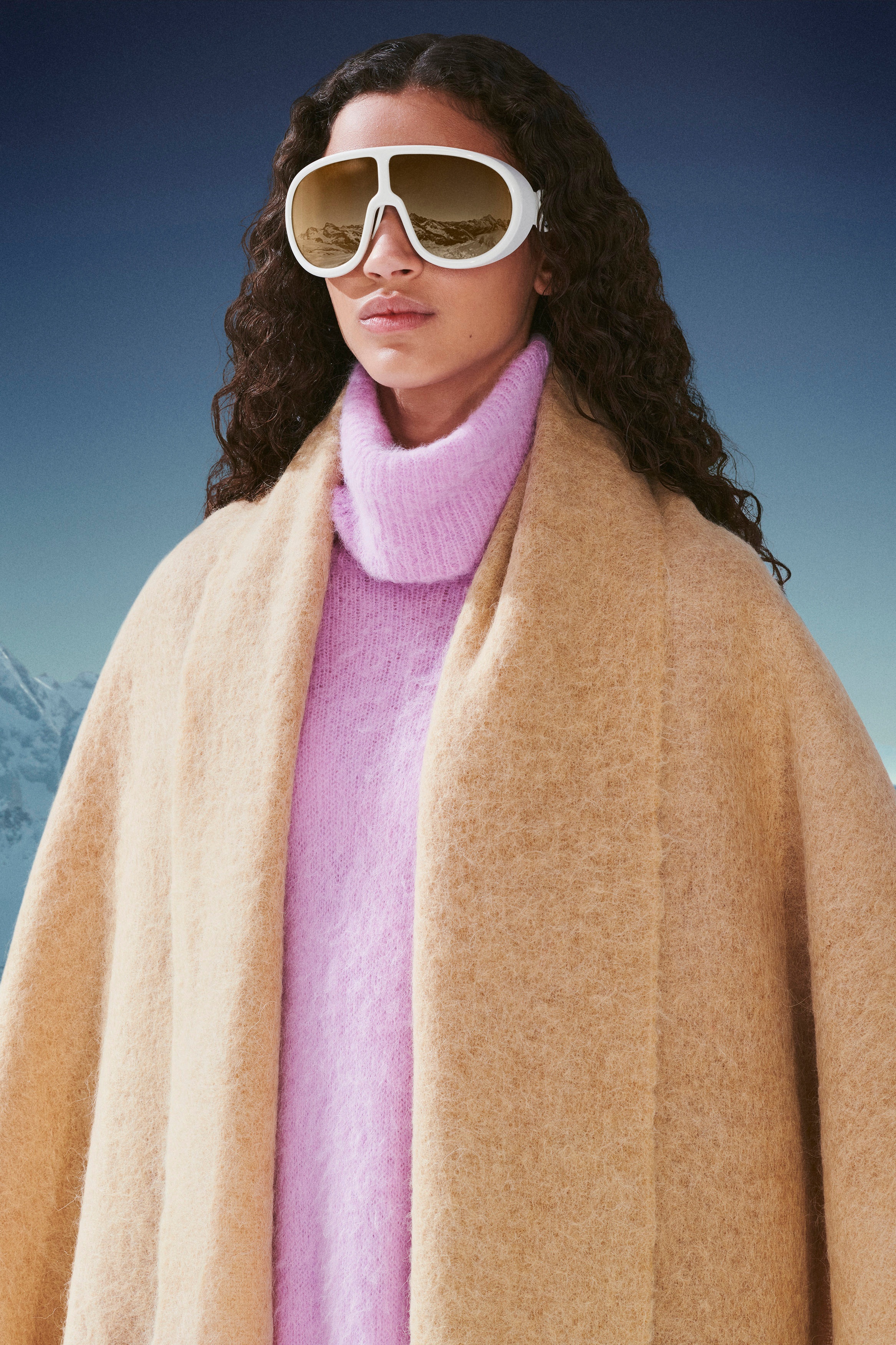 Wool And Mohair Scarf - 3