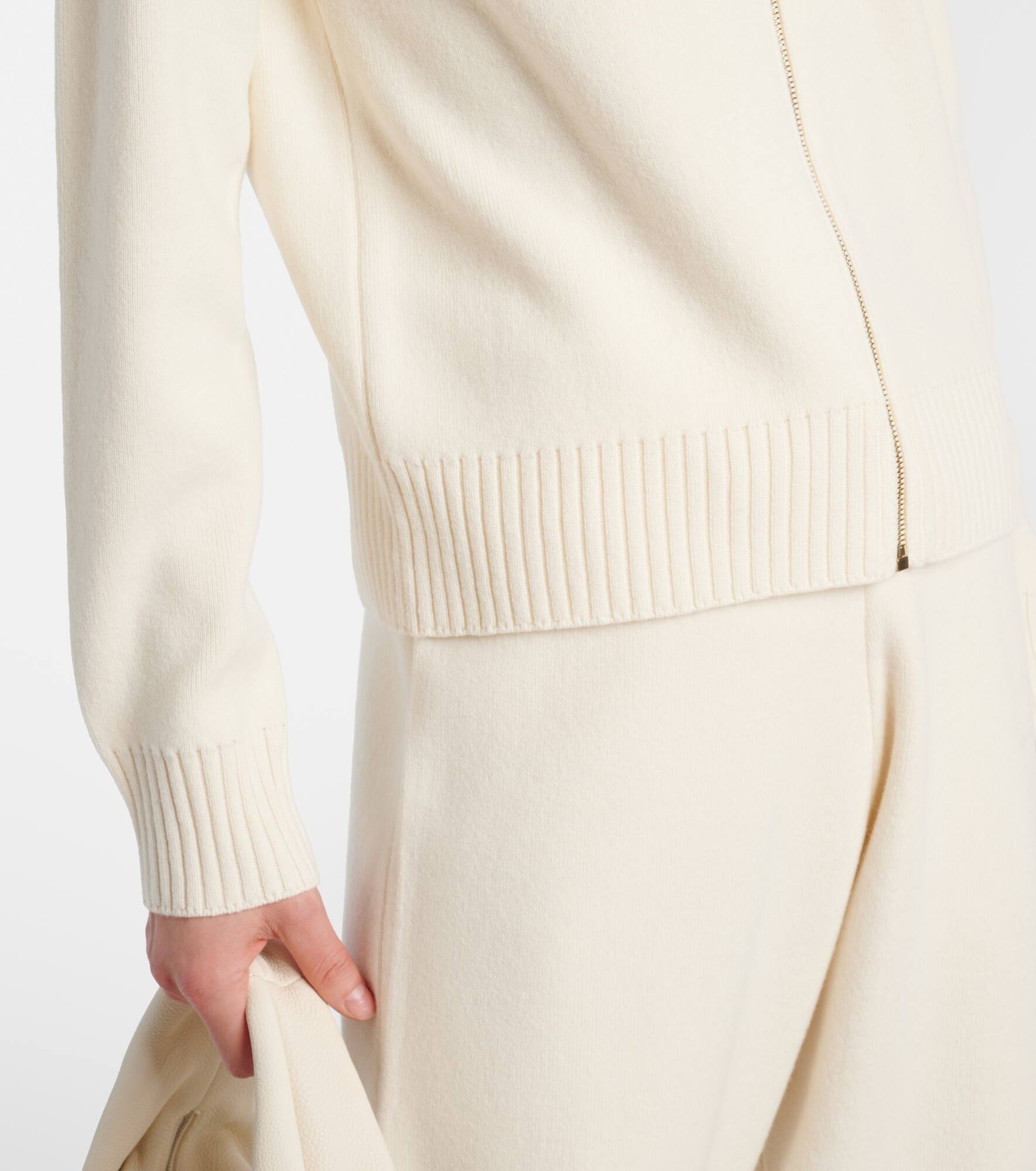 Wool and cashmere jacket - 5