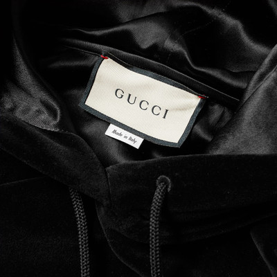 GUCCI Gucci Chenille Embroidered Popover Hoody outlook