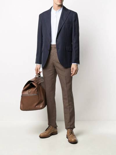 Brunello Cucinelli band collar shirt outlook