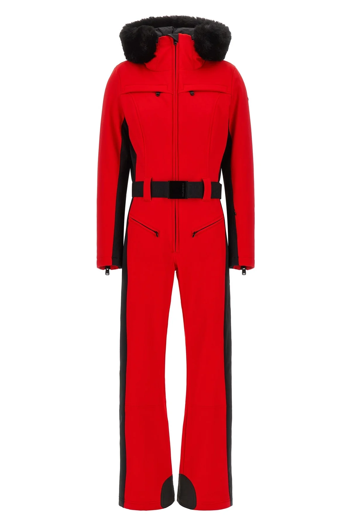 Red 'Parry' Ski Suit - 1