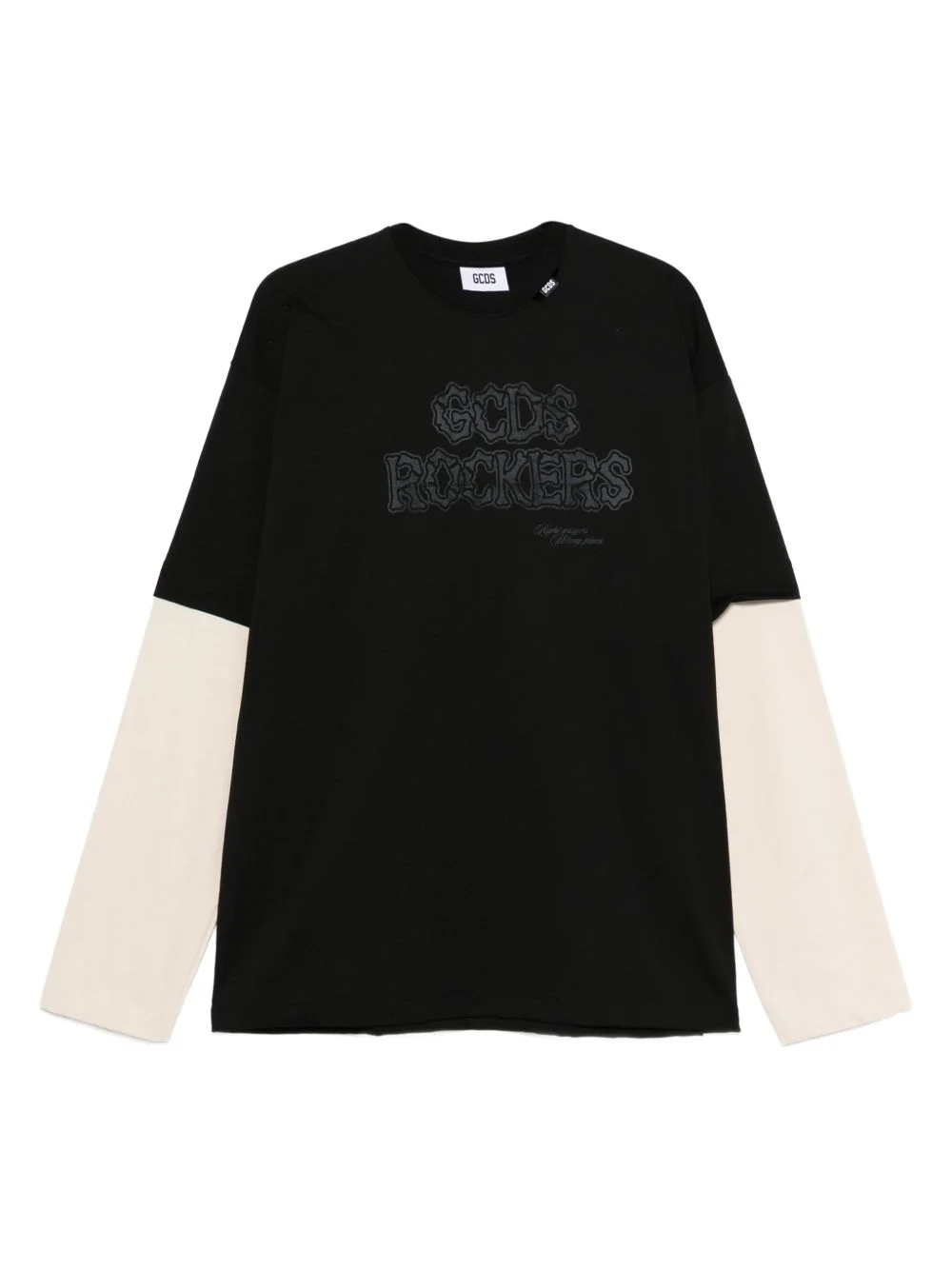 long-sleeve logo-print t-shirt - 1