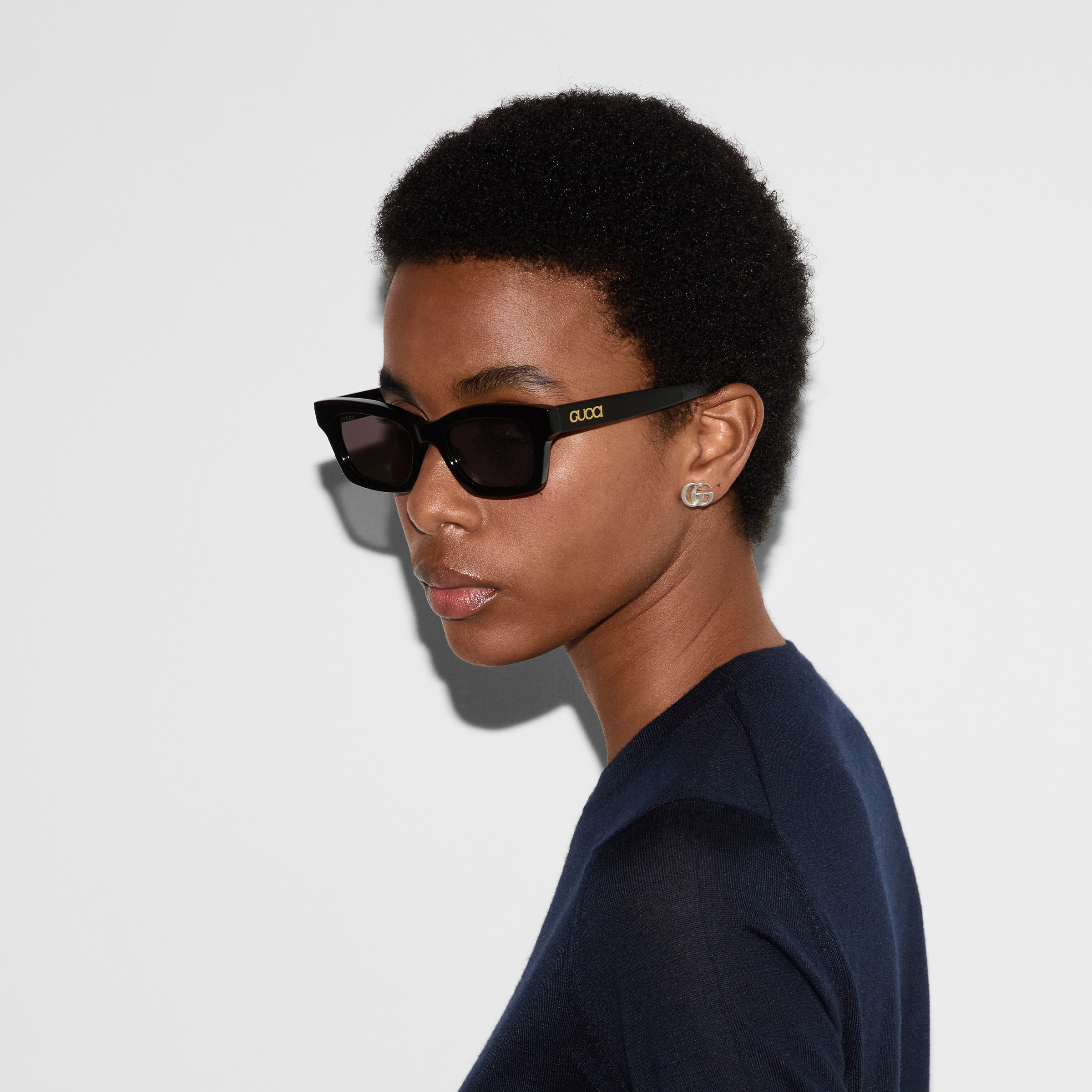 Cat-eye frame sunglasses - 3