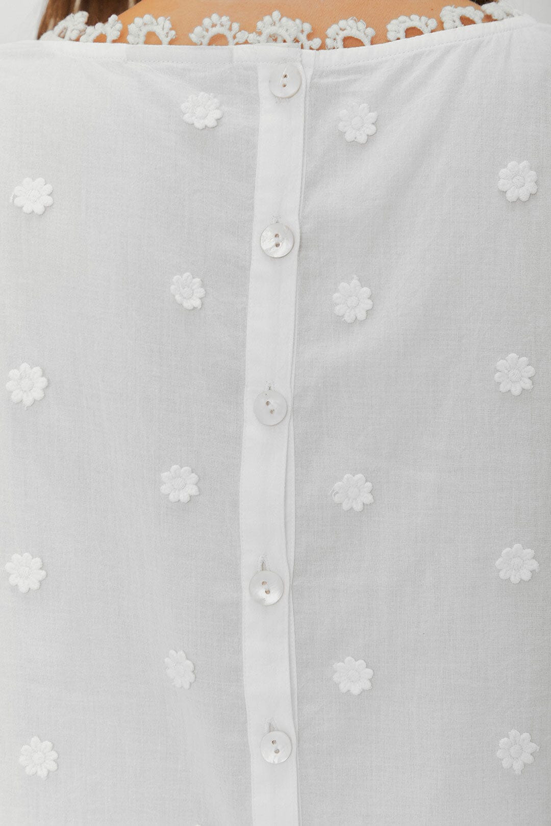 Off-White 3D Flowers Blouse - 6